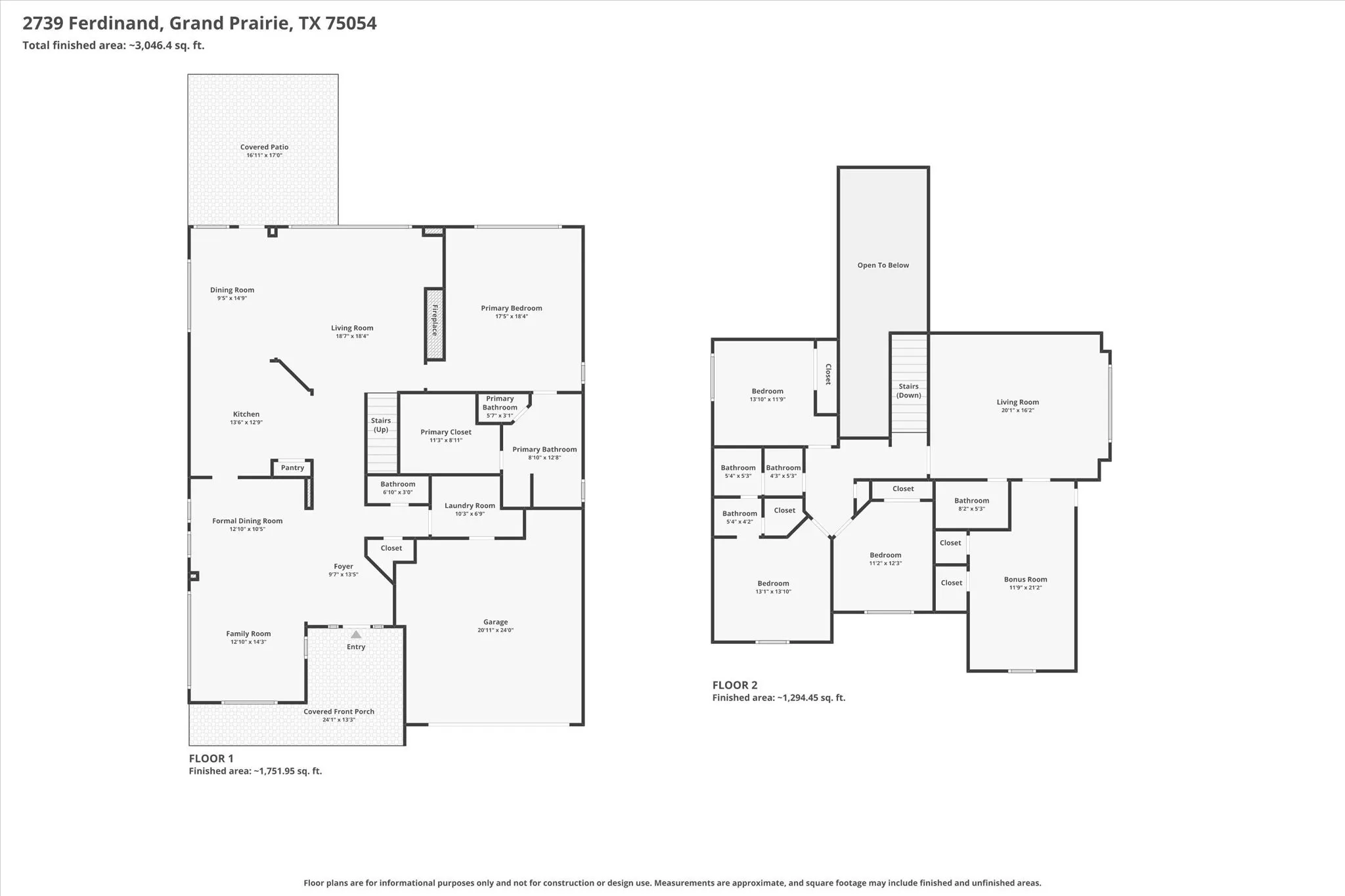 Single Family Residence For Sale in Tarrant County , 2739 Ferdinand, Grand Prairie, Texas 75054, 4 Bedroom, 4 Bathroom, 2 Garage spaces, 3,215 Sqft, built in 2006, mls#21306917, Real Estate Agent in Grand Prairie, Homes For Sale in Tarrant county, Homes For Sale in Grand Prairie, Realtor in Grand Prairie Texas, Real Estate Brokerage Independent Realty Texas, Luminita Cordes Realtor