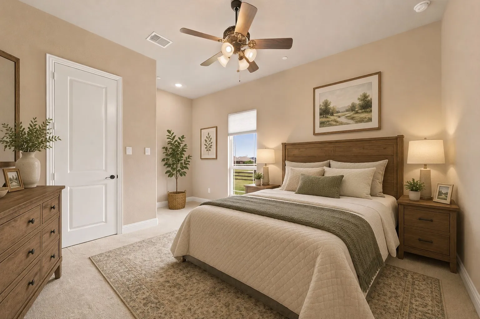 Ai Generated photo of 2nd bedroom
