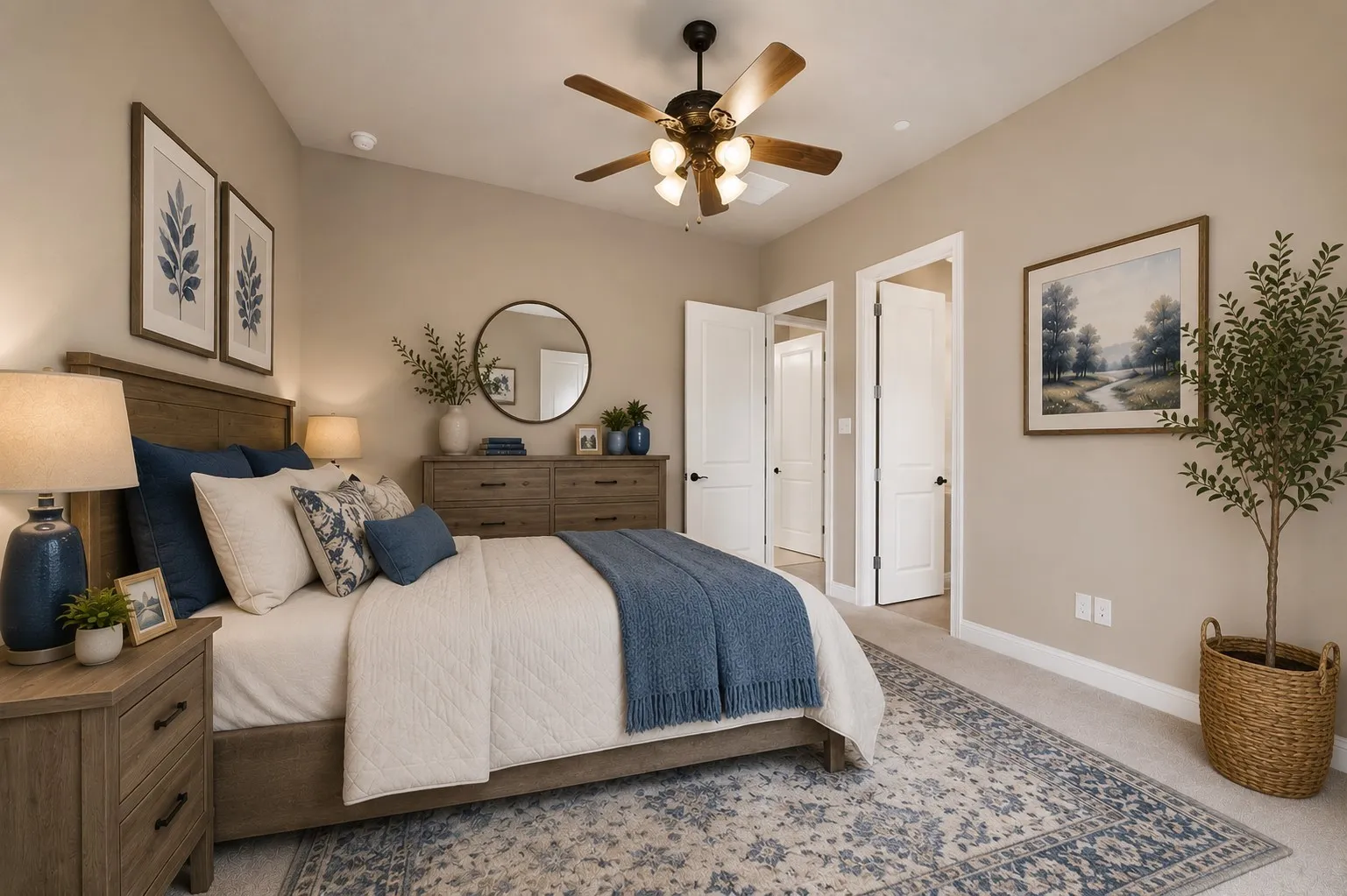 AI generated photo of 3rd bedroom