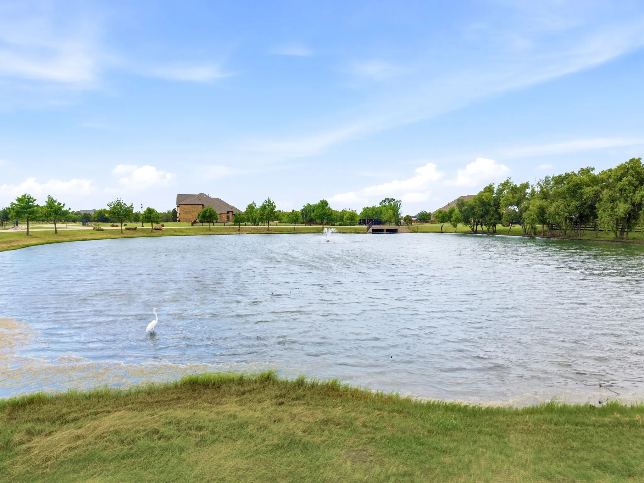 Neighborhood fishing offers a peaceful start or end of the day