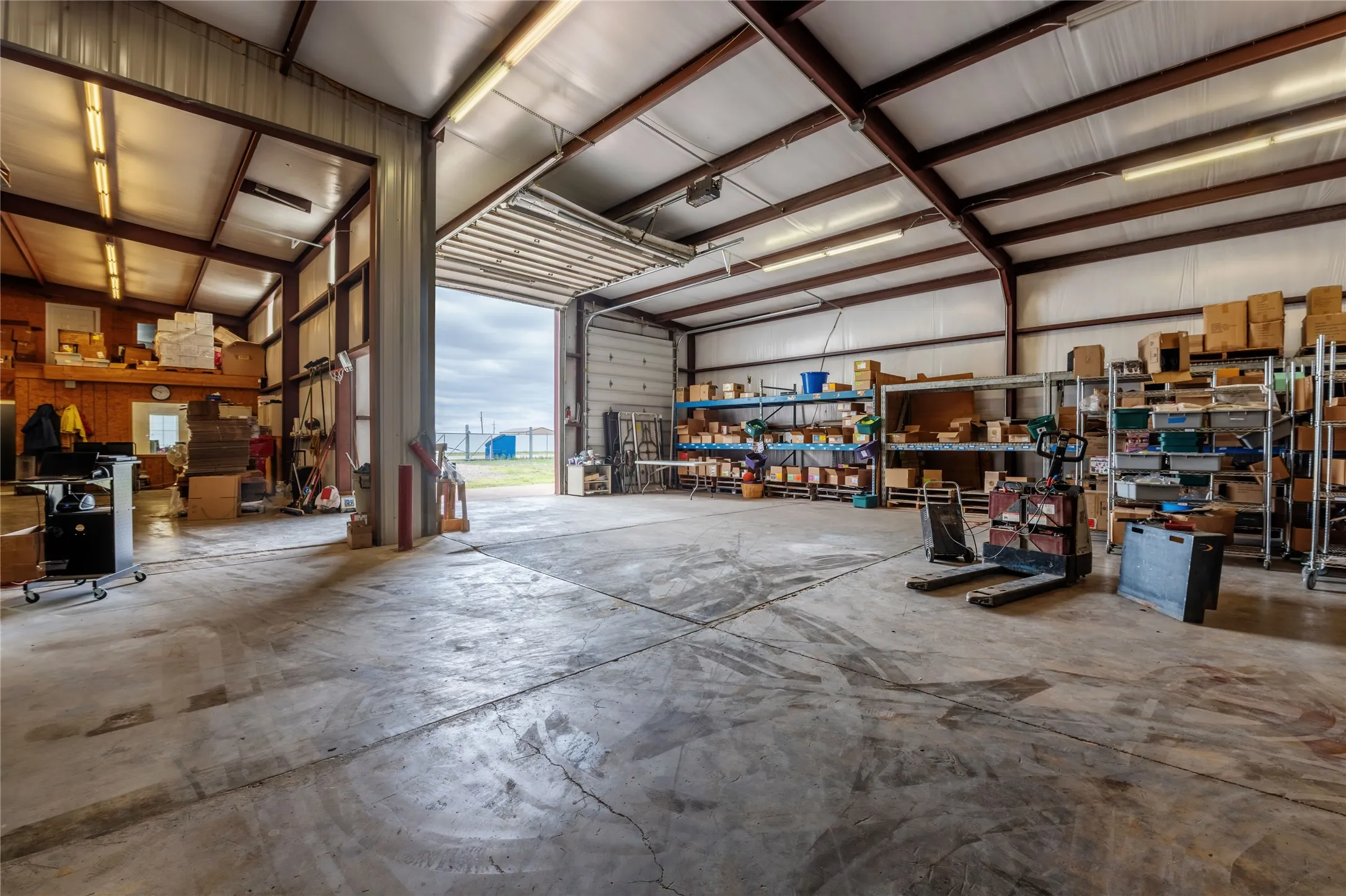Warehouse and loading dock