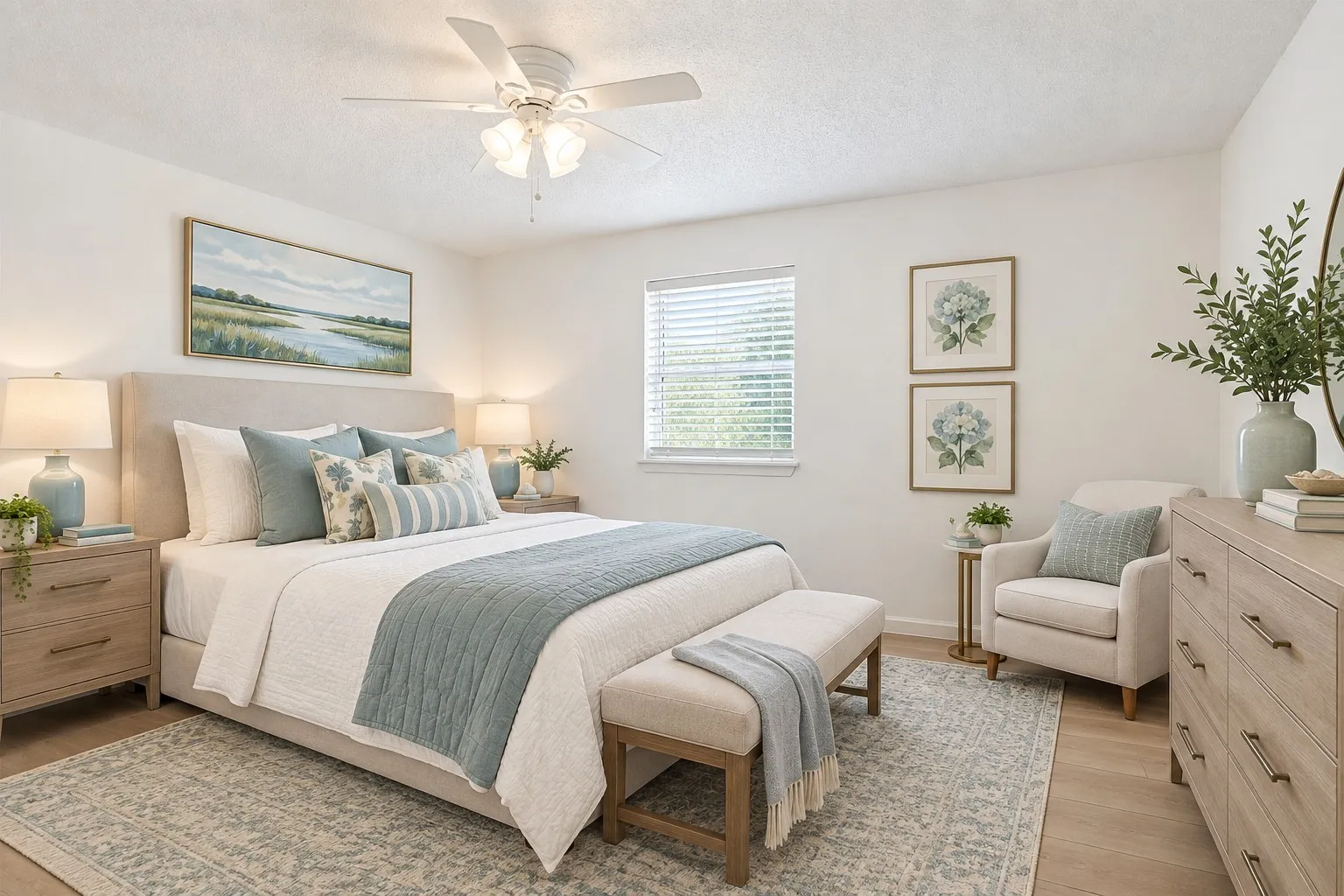 Virtually Staged Bedroom #3