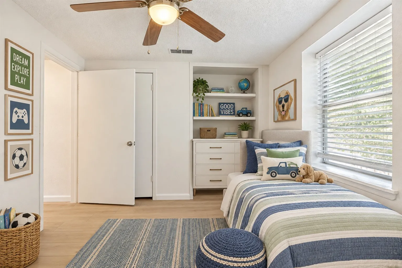 Virtually Staged Bedroom #4