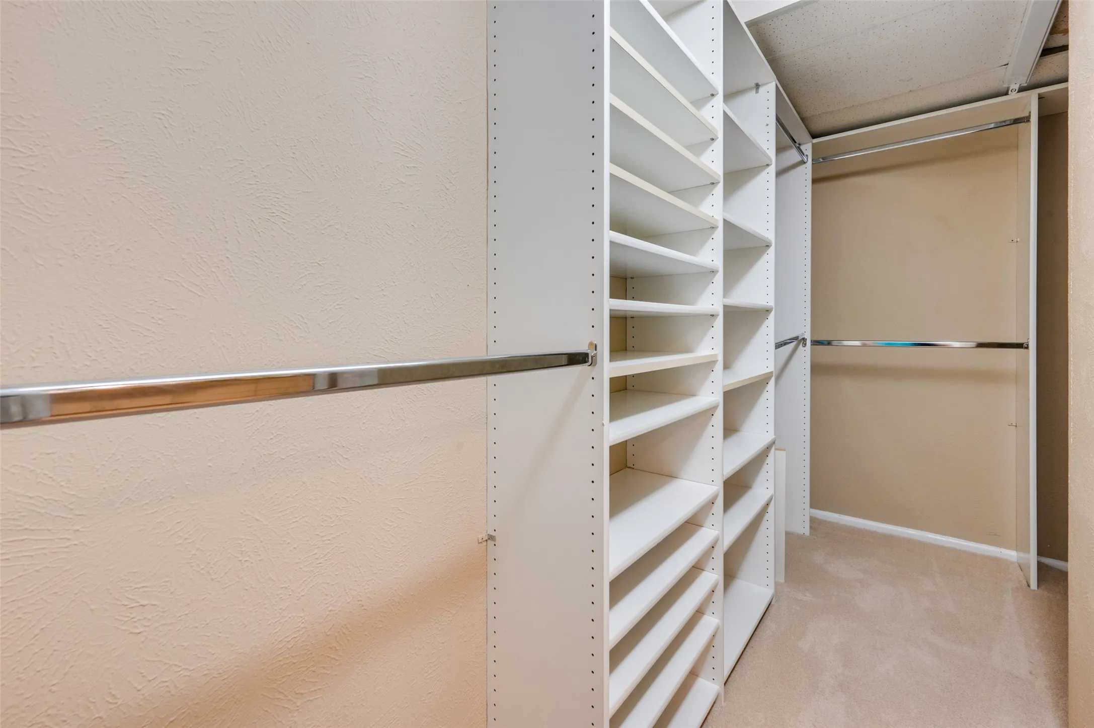 Primary walk in closet