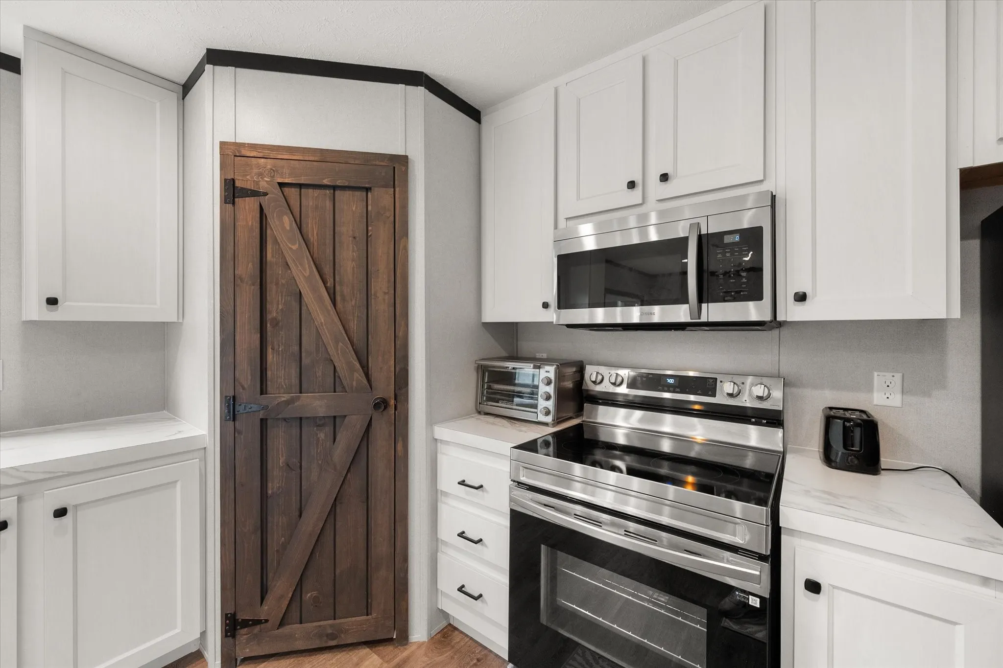 Farmhouse pantry door.