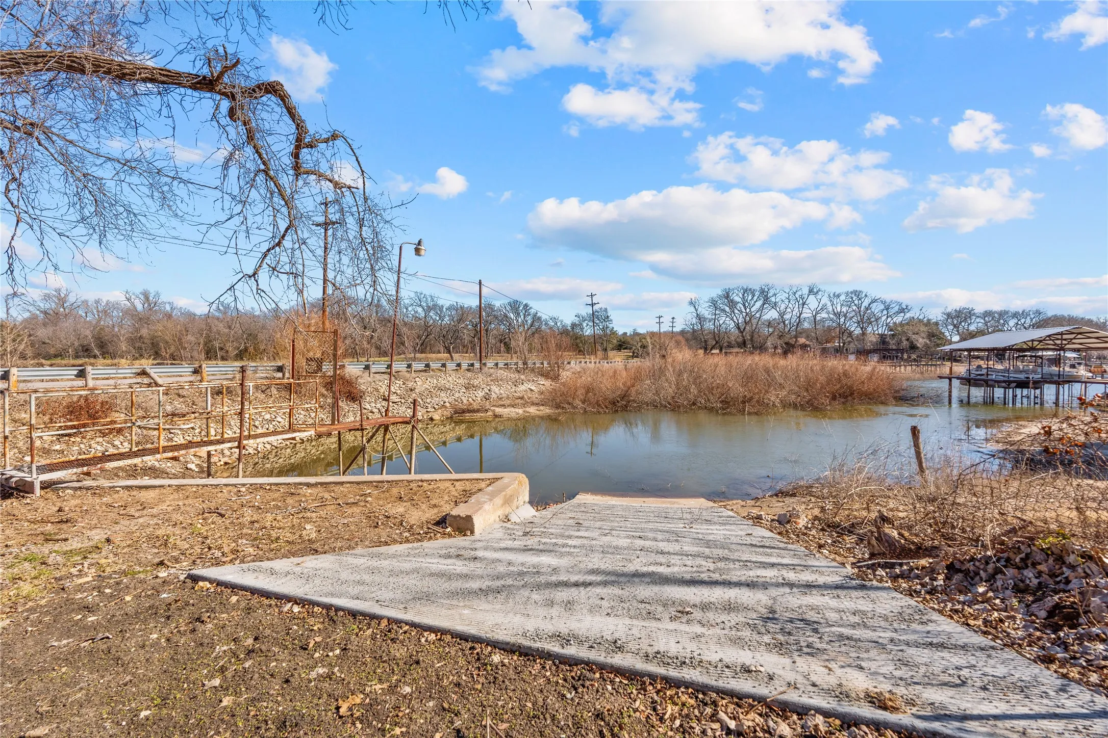 boat ramp