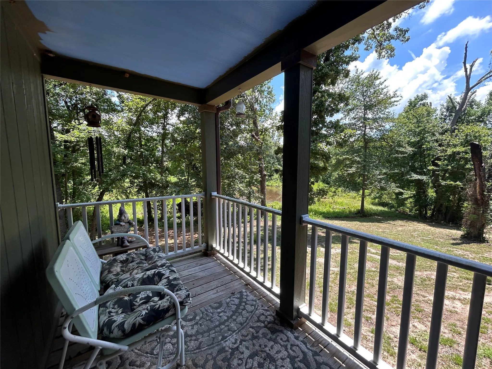 Juliet porch overlook view