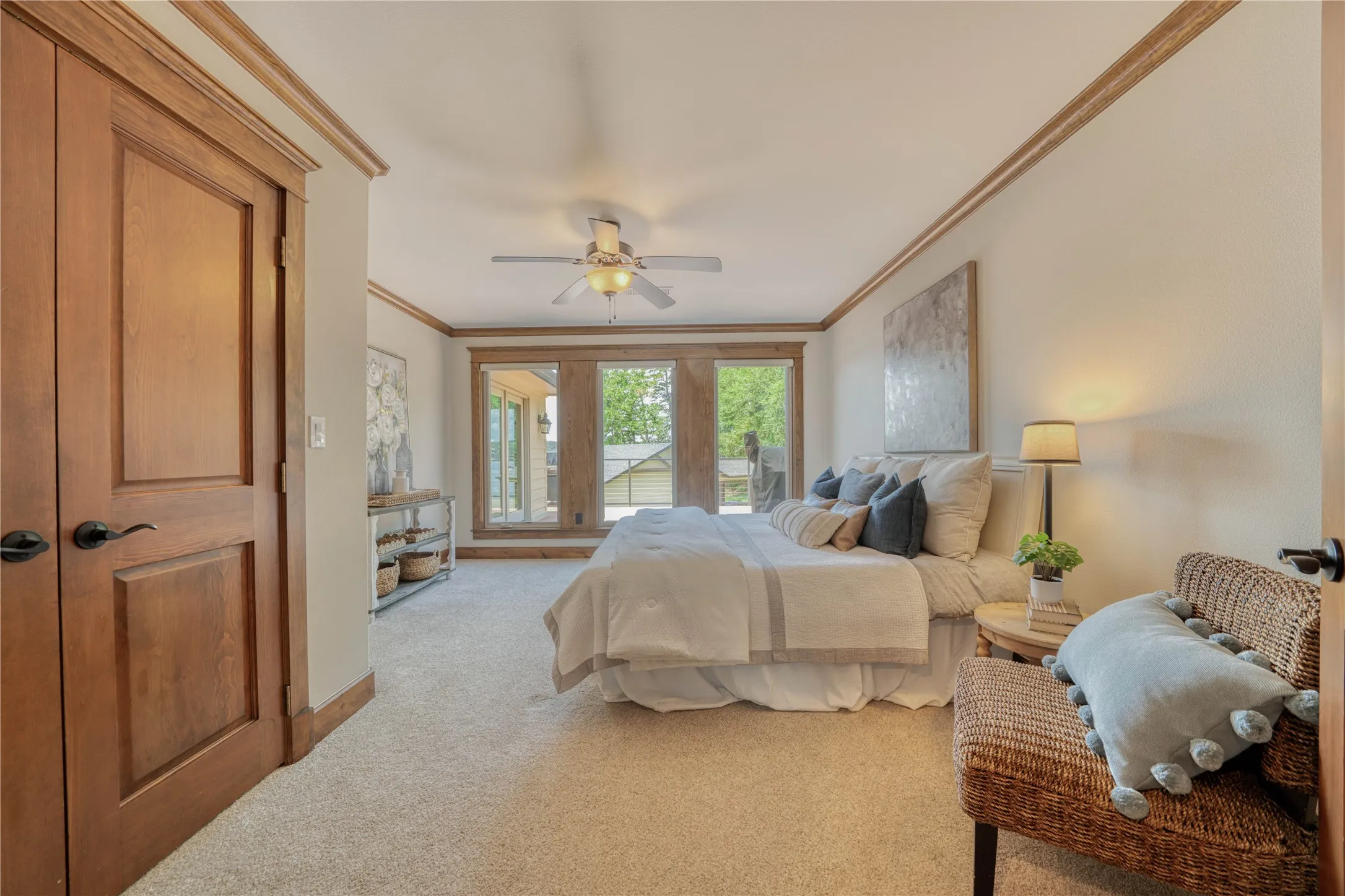 Main House- Guest Bedroom Lakeside views