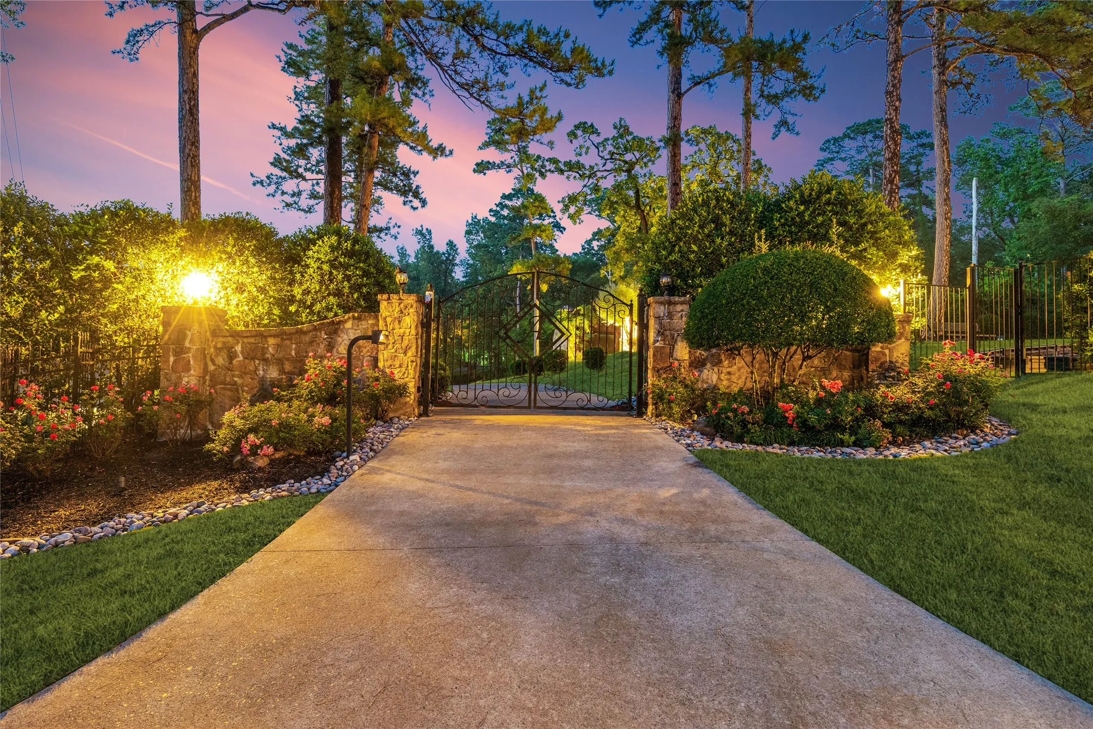 Main Gate To The Property