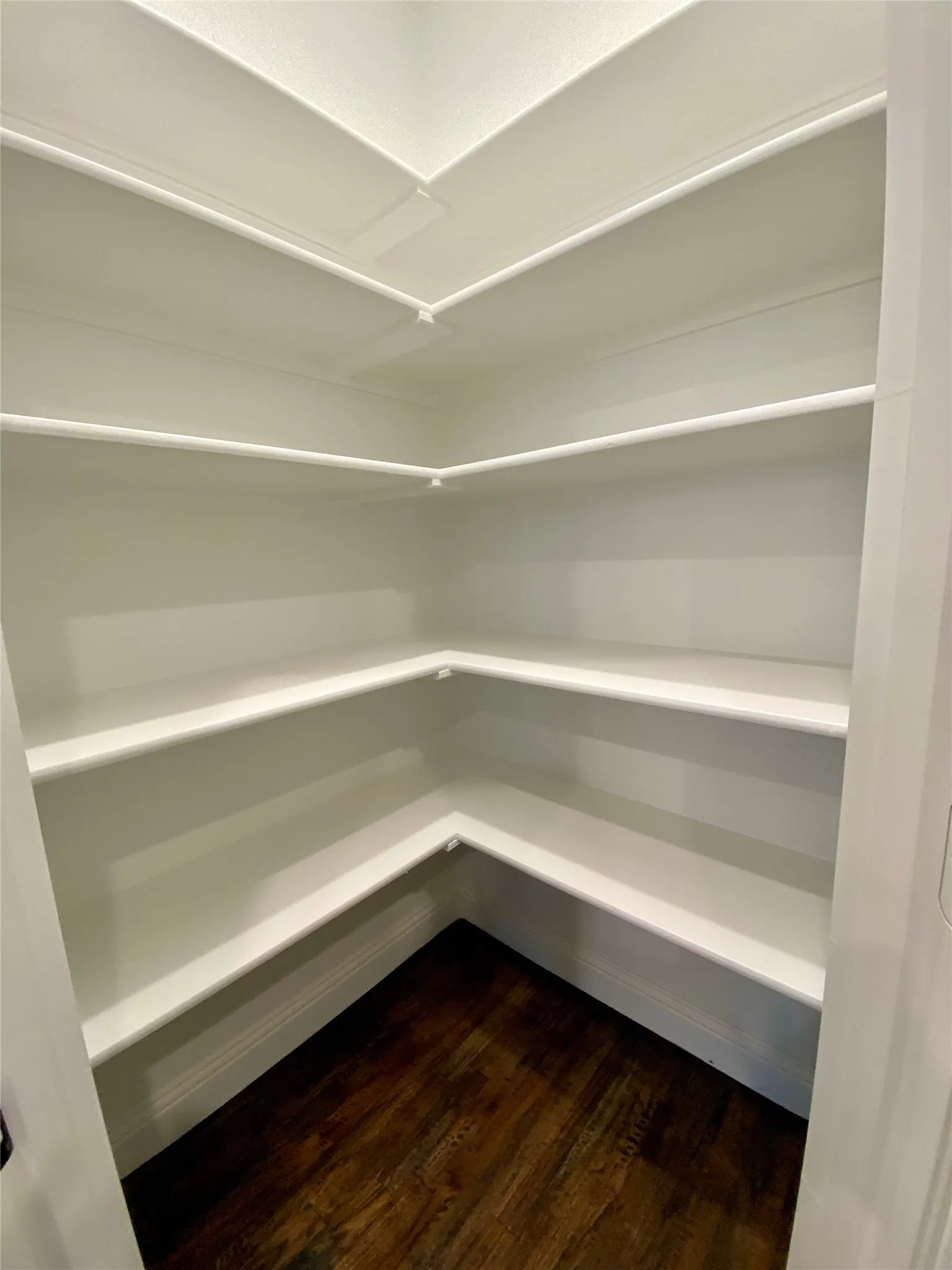 Huge corner pantry
