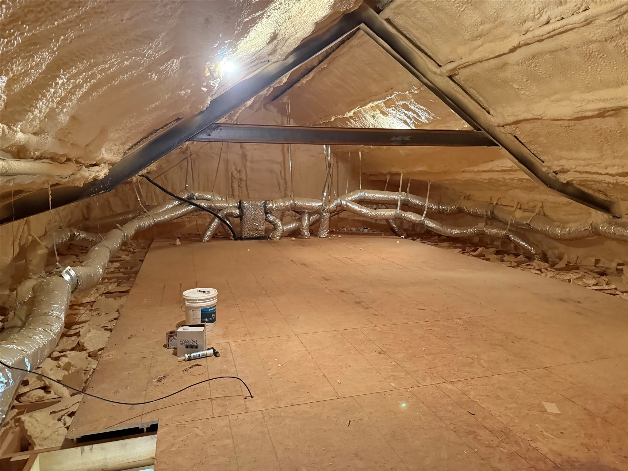 floored attic