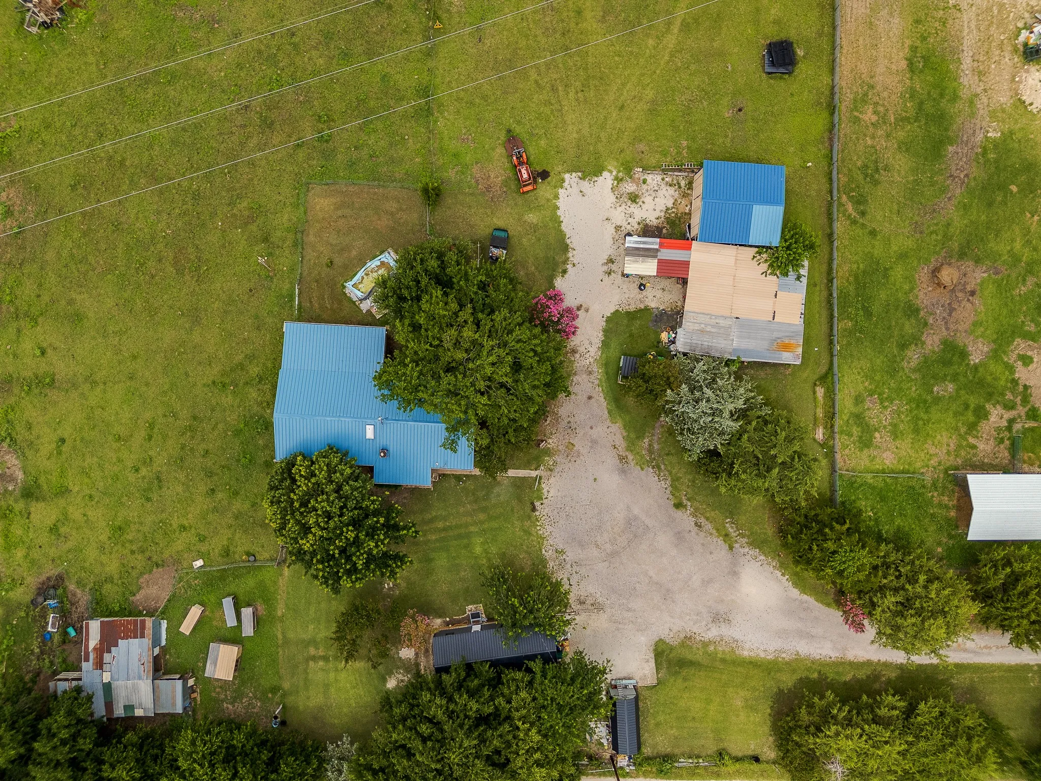 Overhead View of Improvements