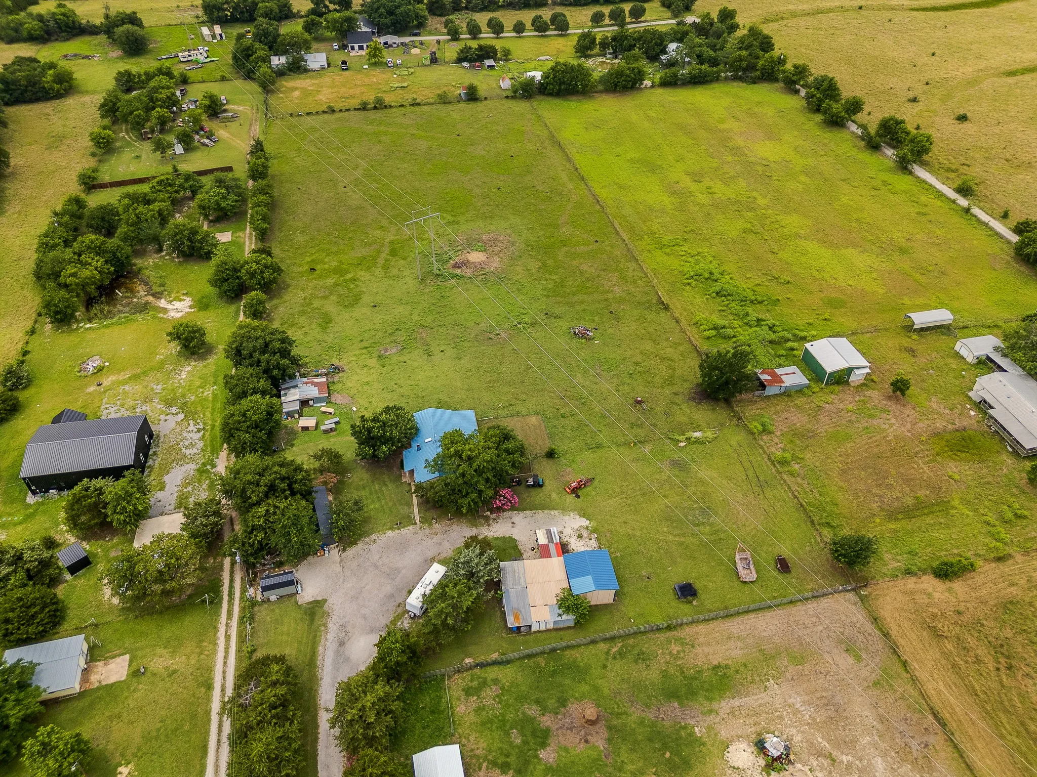Open Pasture and Usable Land