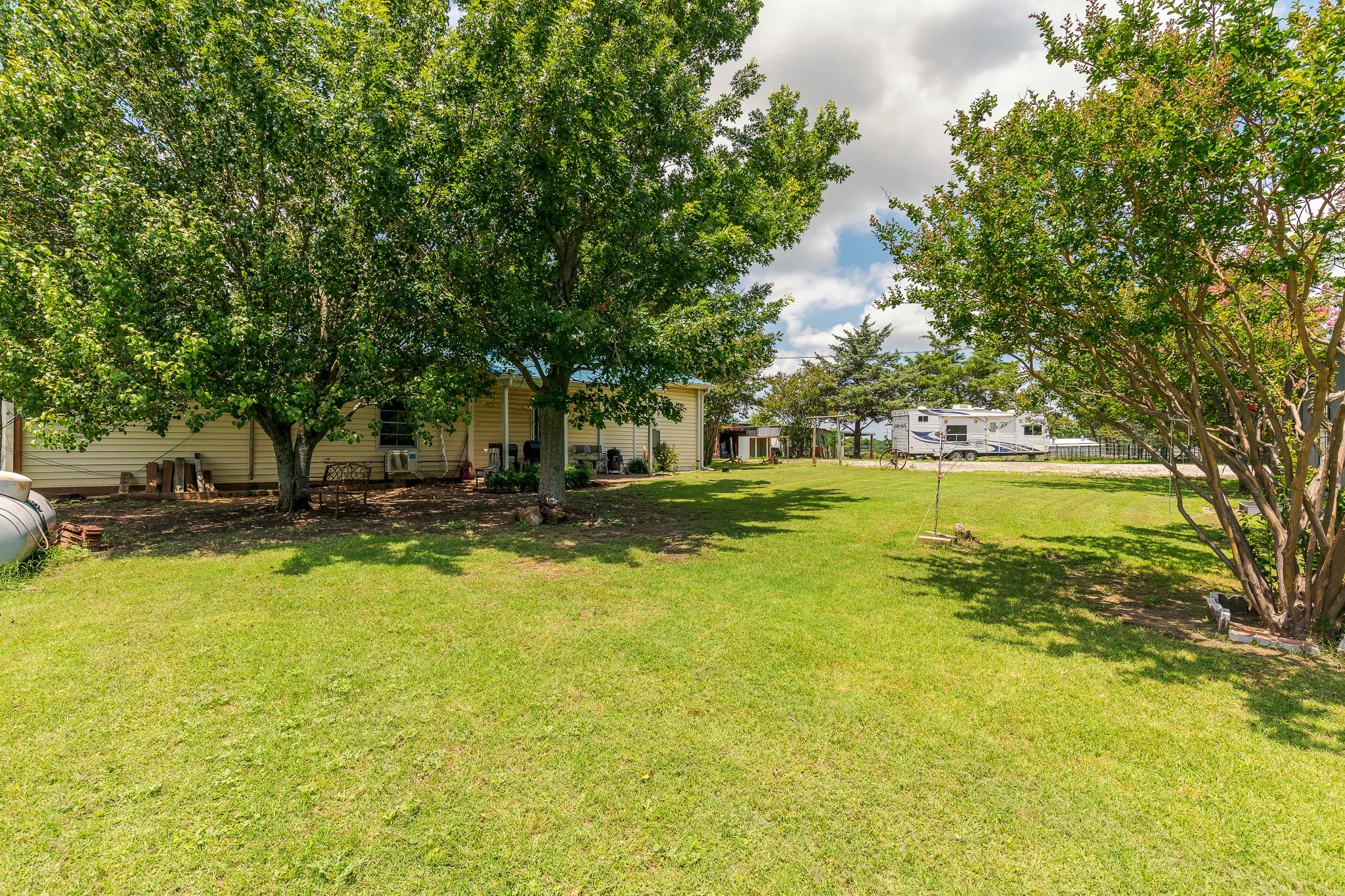 Open Acreage Behind Home