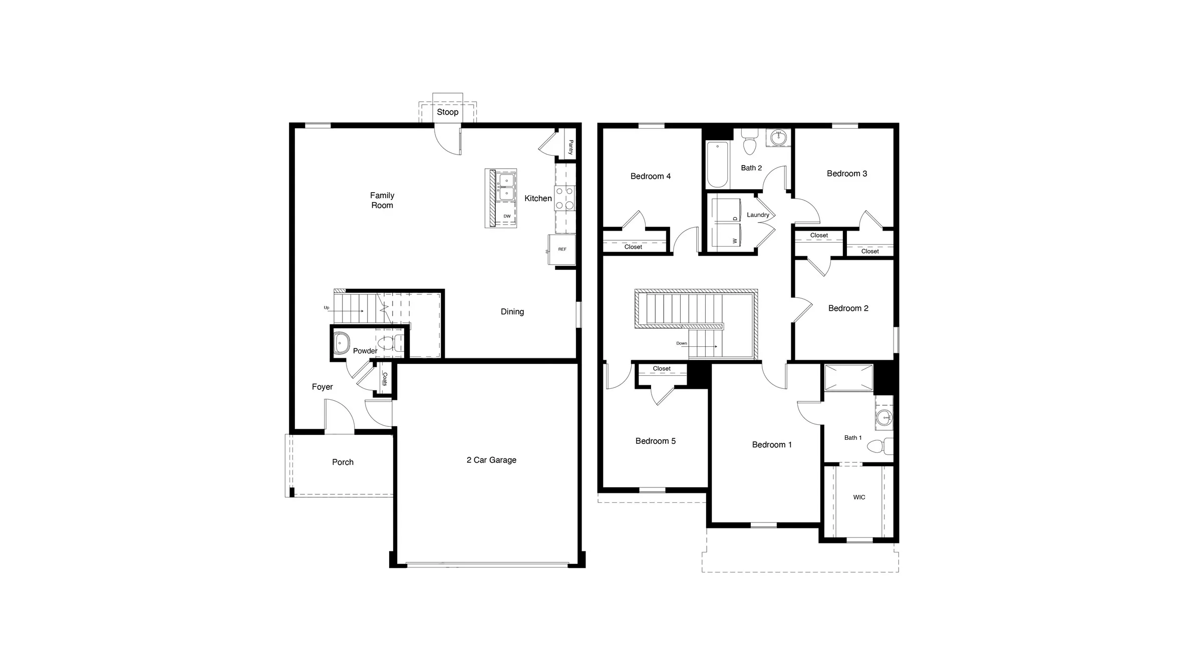 D.R. Horton's  Franklin floorplan - All Home and community information, including pricing, included features, terms, availability and amenities, are subject to change at any time without notice or obligation. All Drawings, pictures, photographs, video, square footages, floor plans, elevations, features, colors and sizes are approximate for illustration purposes only and will vary from the homes as built.