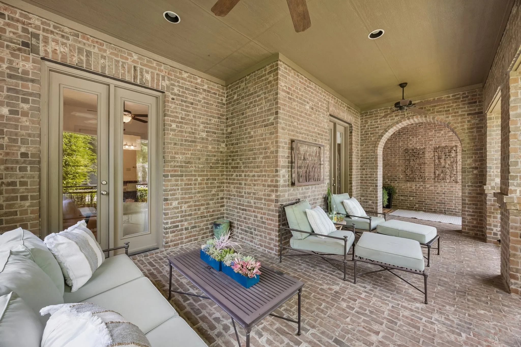 Spacious Front Porch