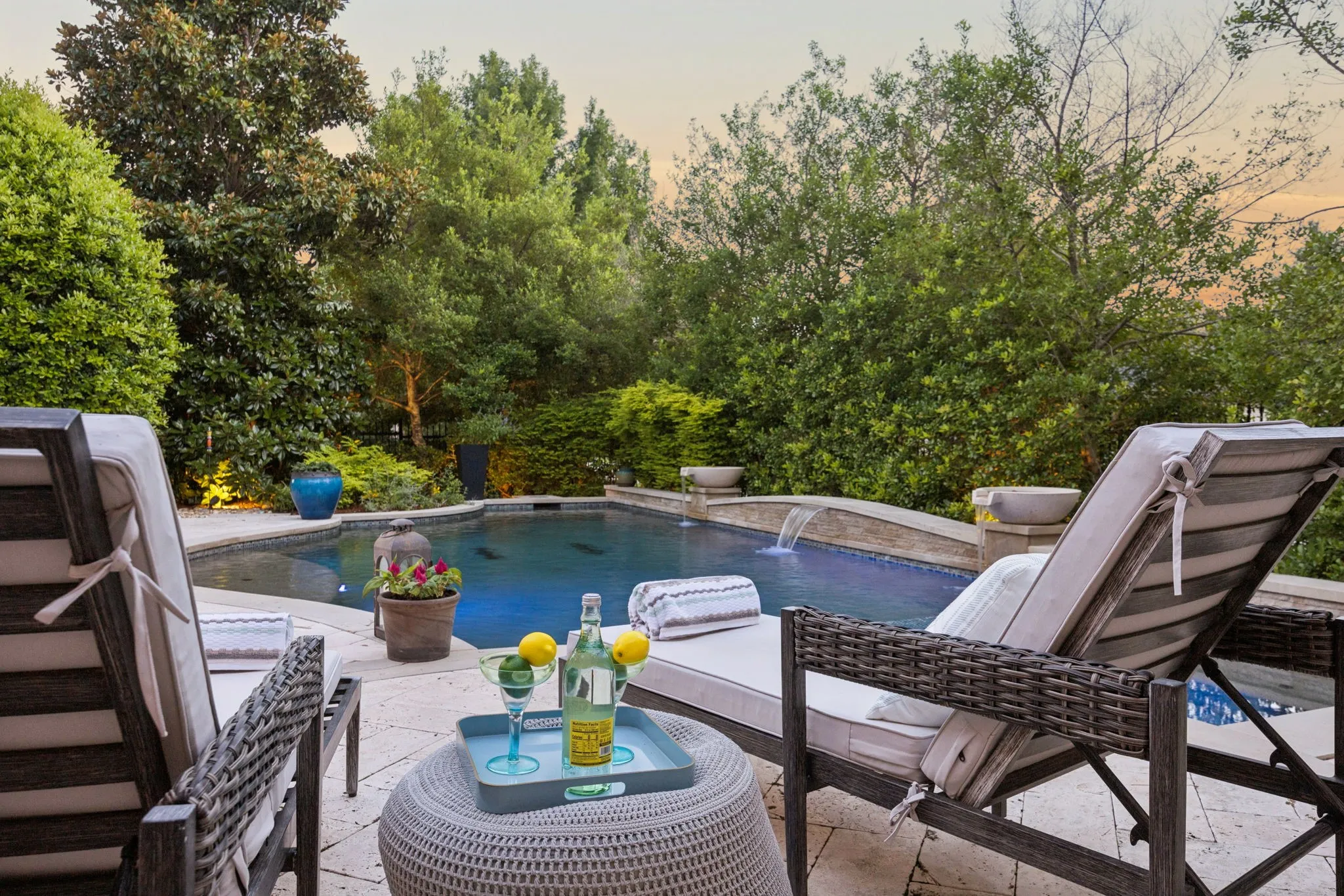 Resort Pool with Privacy