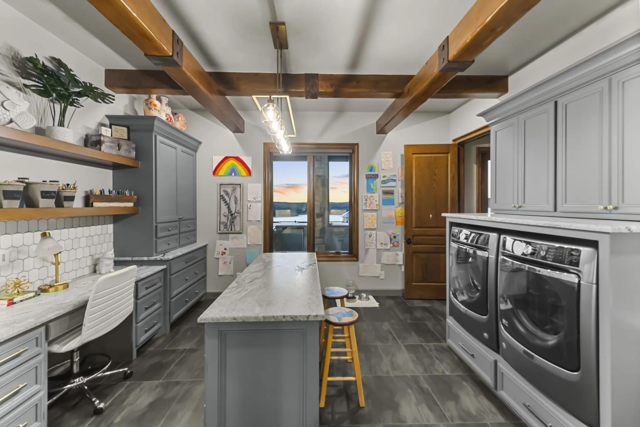 Primary utility room