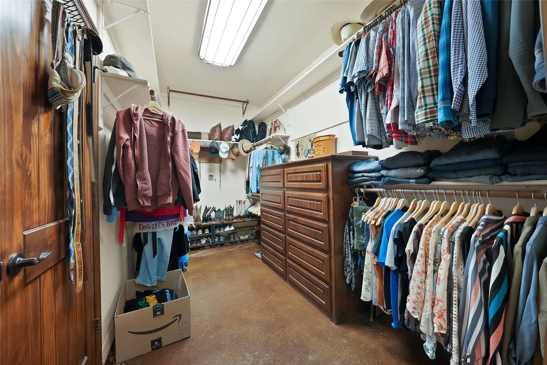 Primary with built ins, tons of space for everything