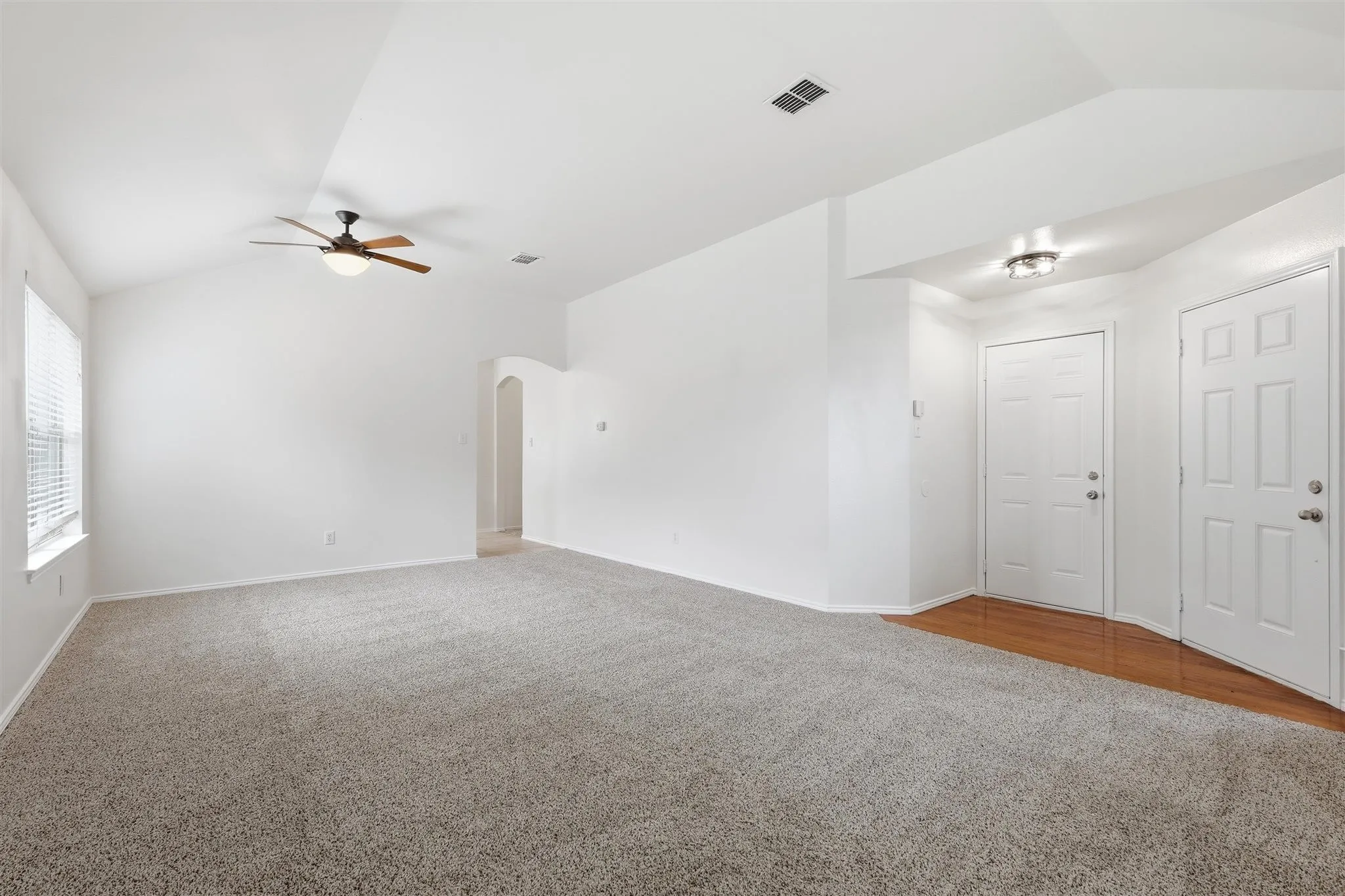 Extra large and inviting living room