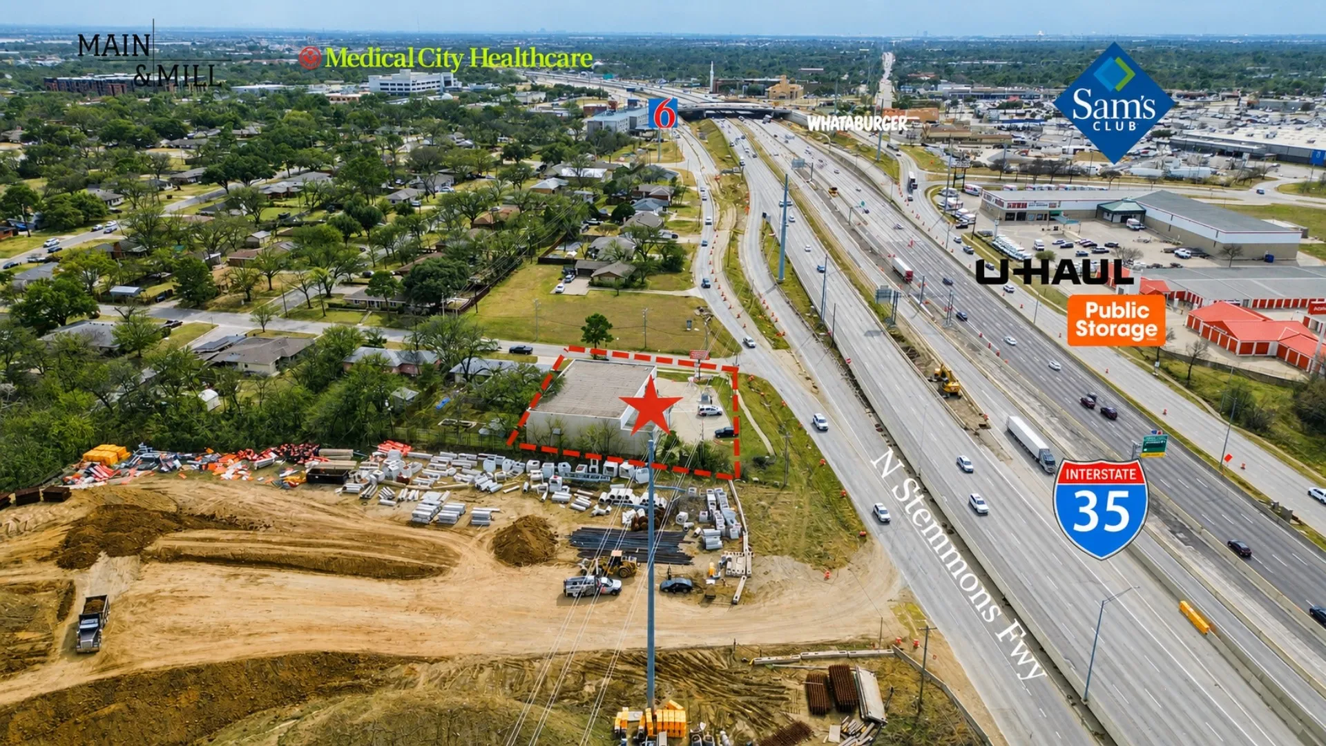 Retail For Sale in Denton County , 600 N Stemmons Freeway 0, Lewisville, Texas 75067, 0, 0, Garage spaces, 0 Sqft, built in 1999, Price $1,995,000, mls#21307881, Real Estate Agent in Lewisville, Homes For Sale in Denton county, Homes For Sale in Lewisville, Realtor in Lewisville Texas, Real Estate Brokerage Independent Realty Texas, Luminita Cordes Realtor