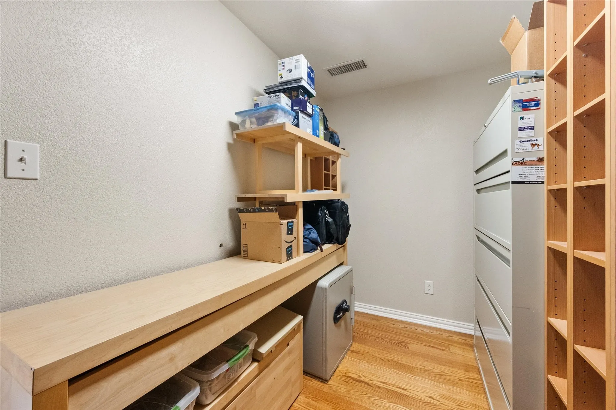 This is a secret hidden room in the study.