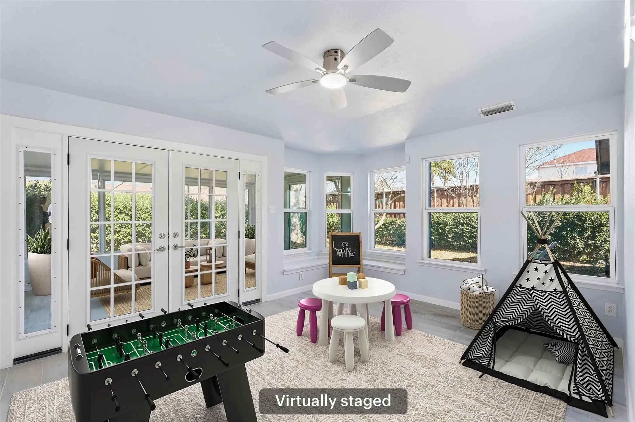 Virtually staged to demonstrate potential.