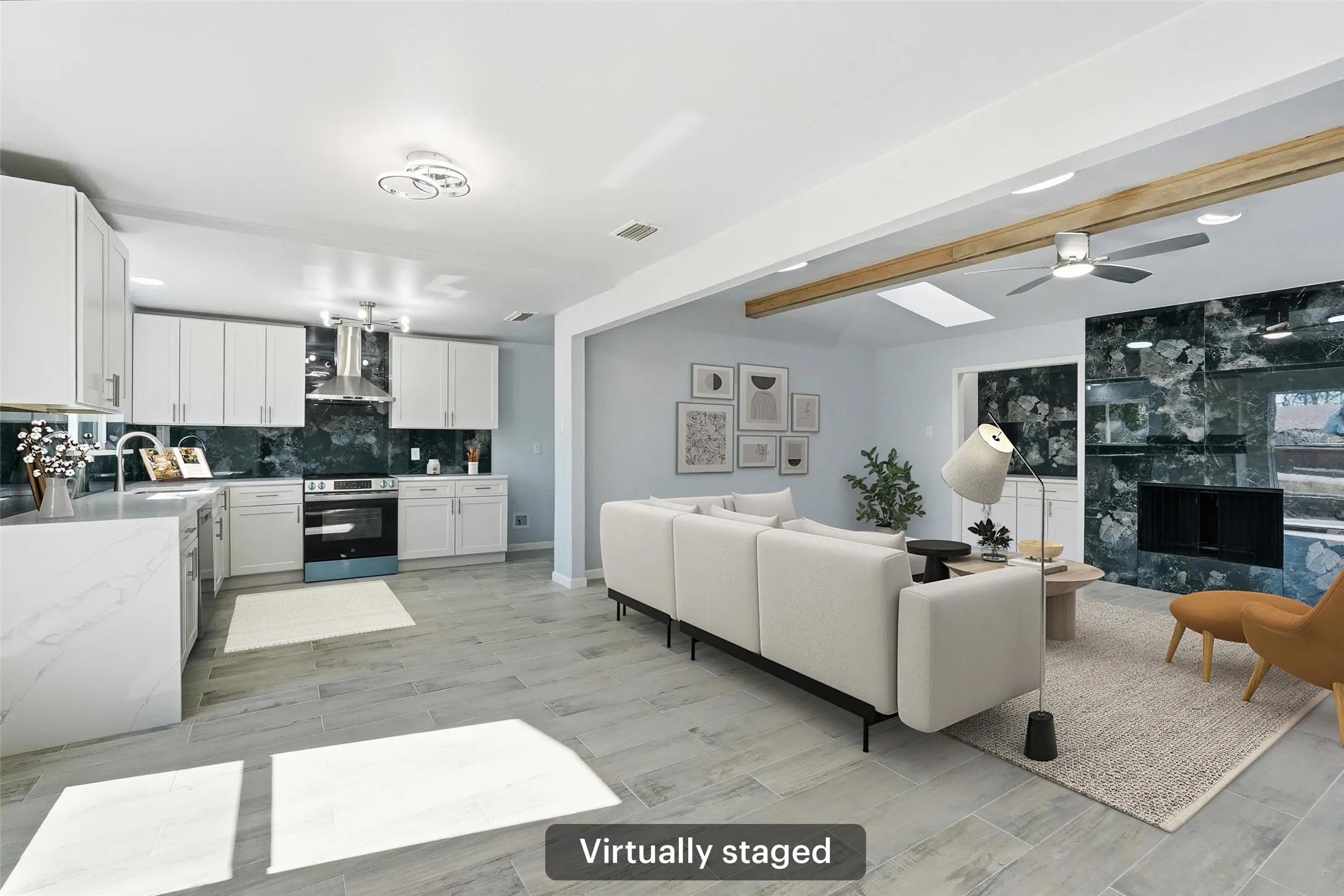 Virtually staged to demonstrate potential.