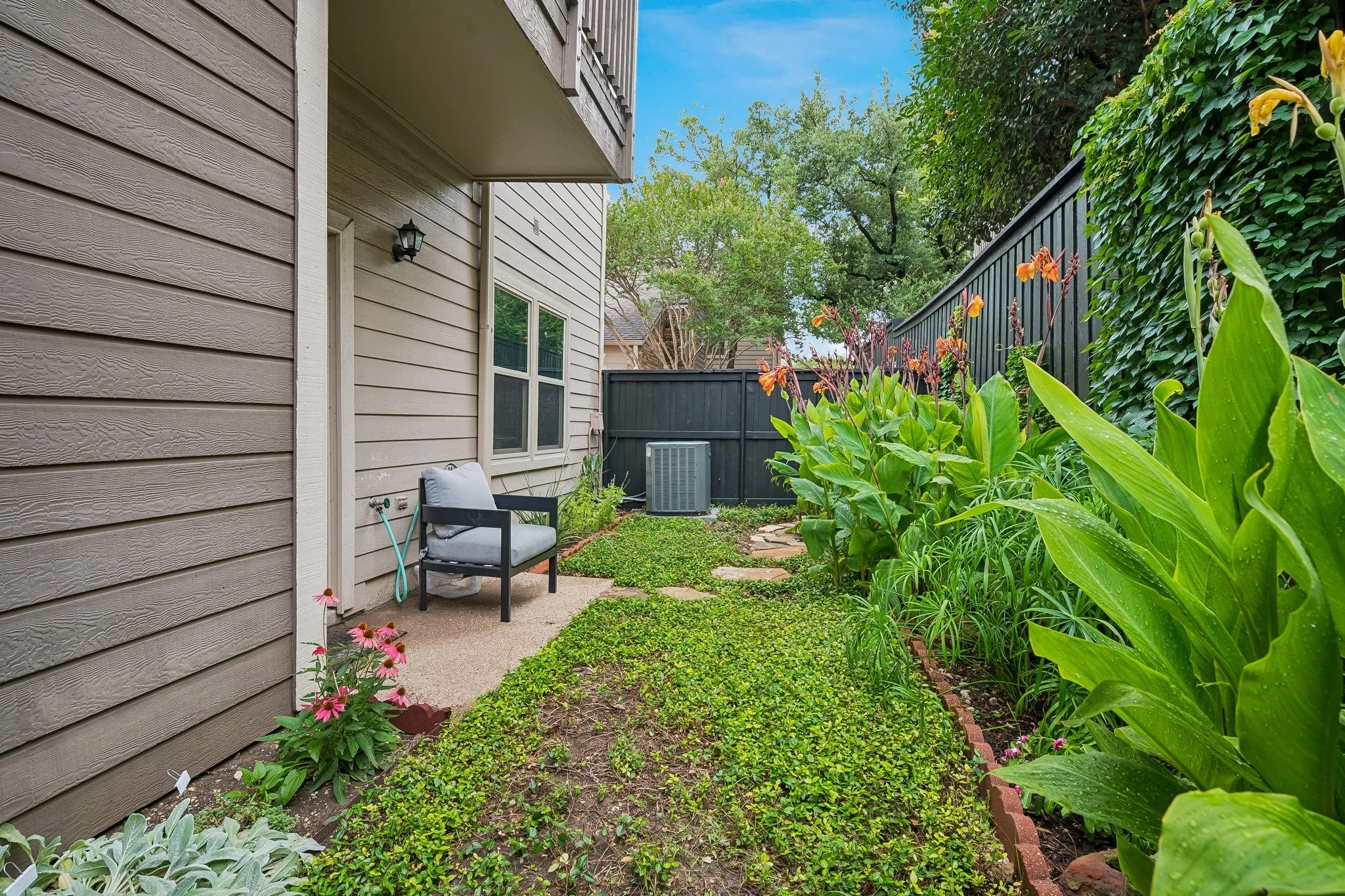 Another view of patio area.