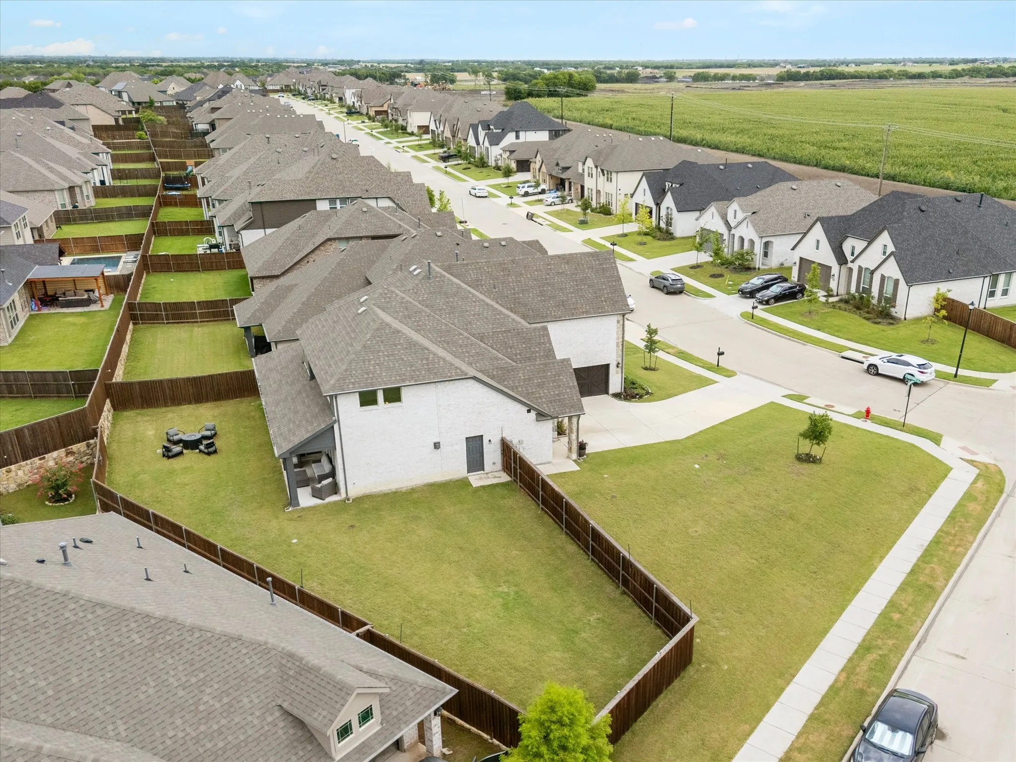 Aerial View of Property