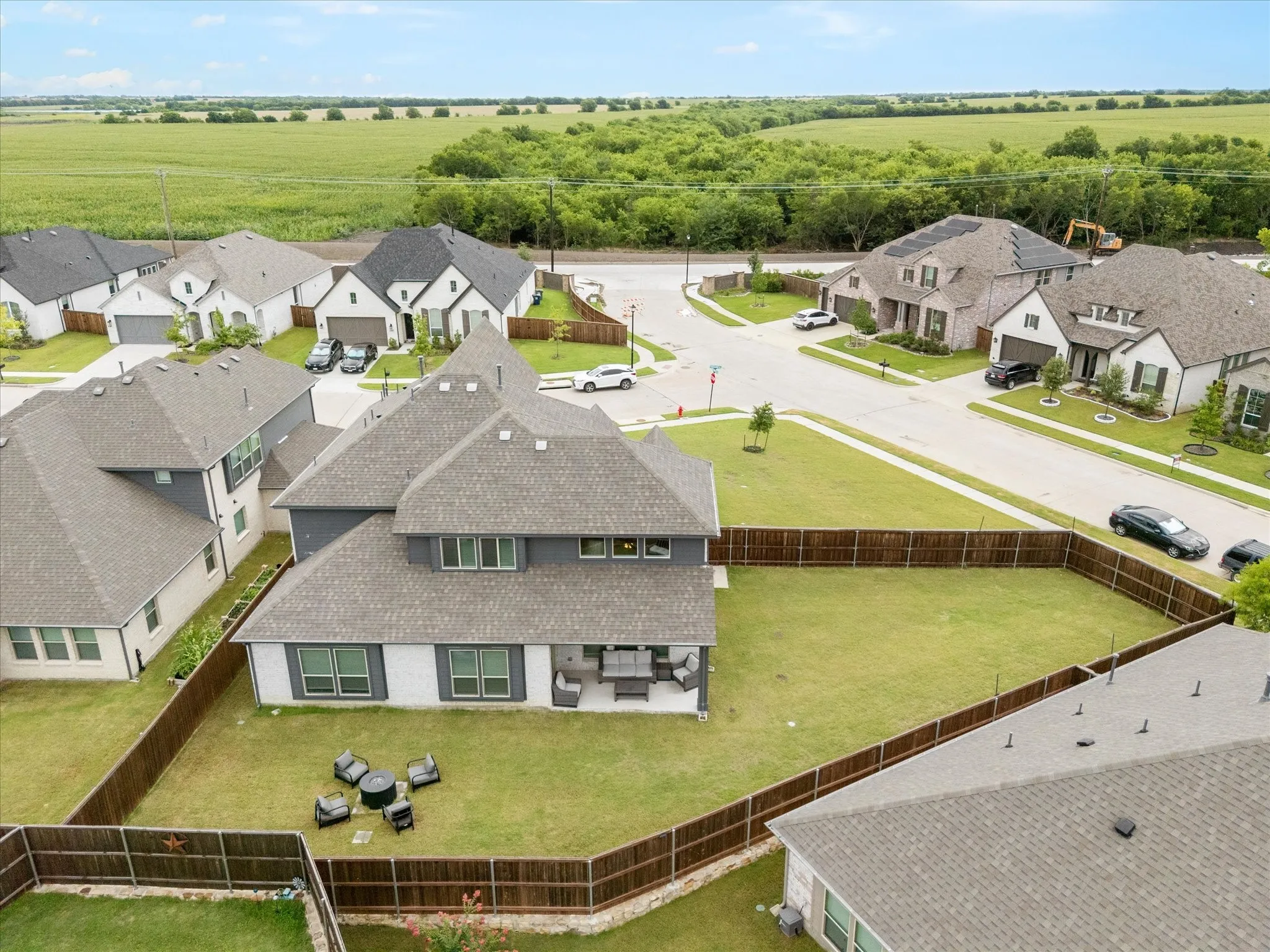 Aerial View of Property