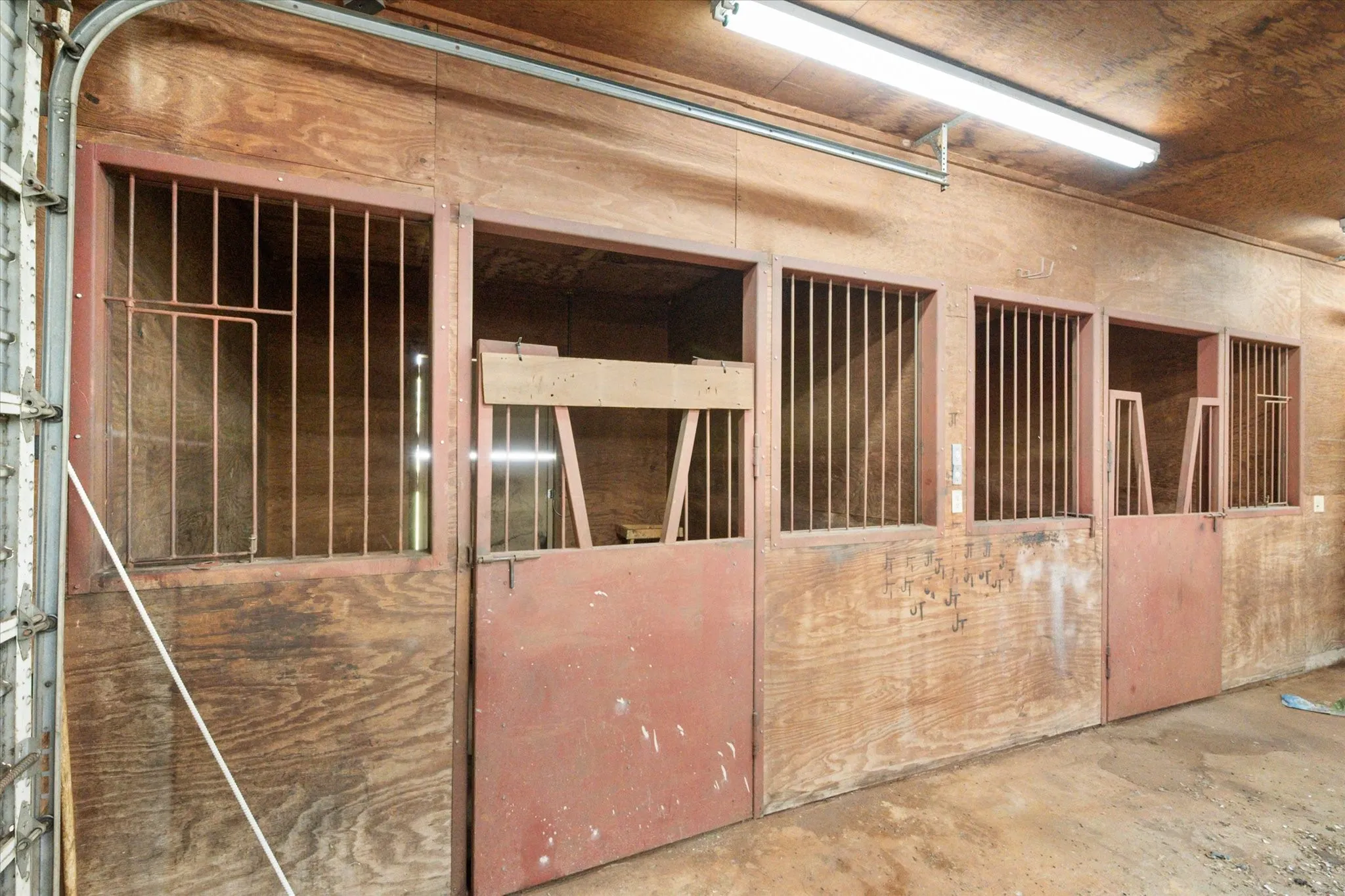 2 Horse Stalls inside barn