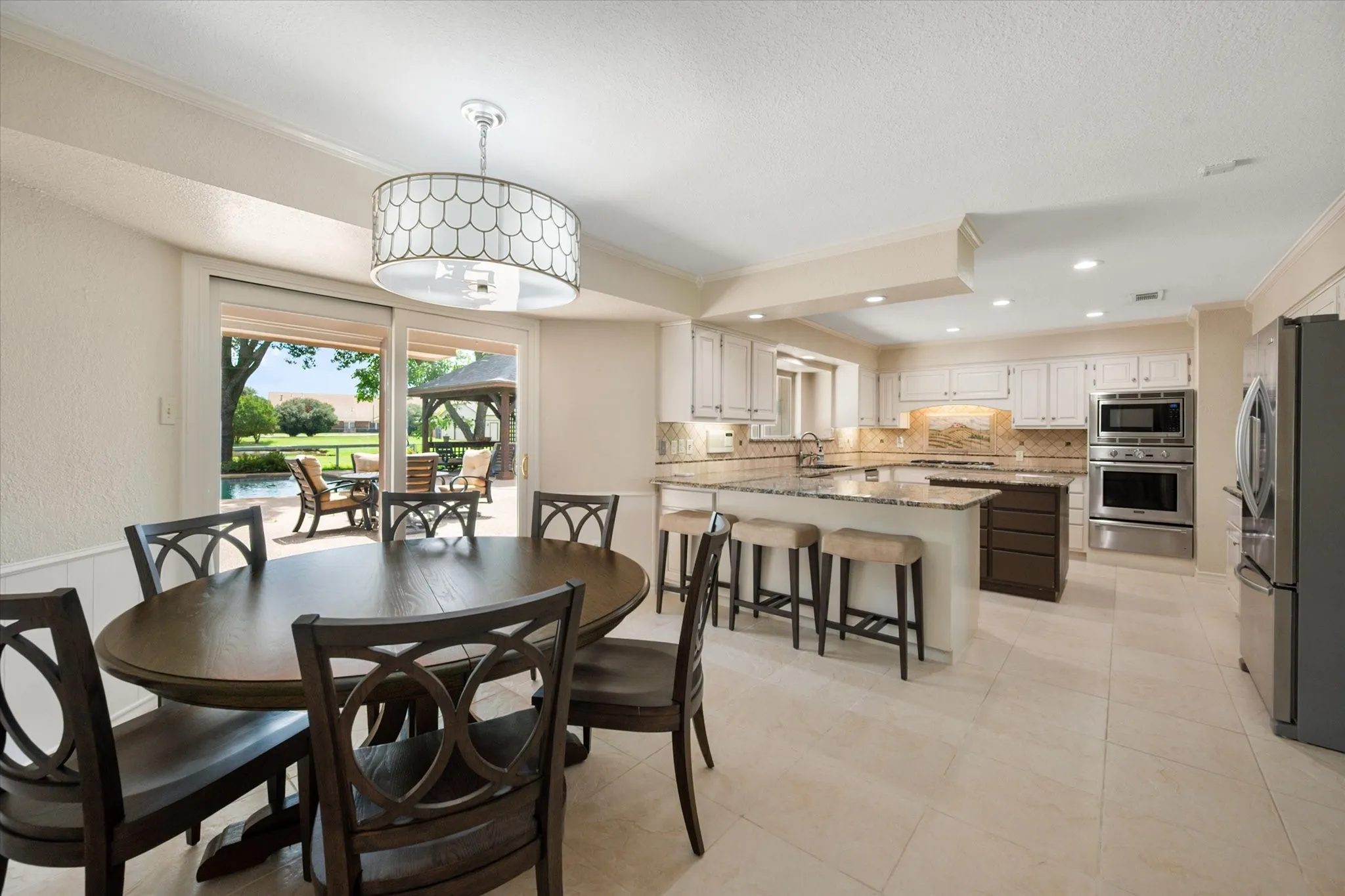 Kitchen and Dining Area