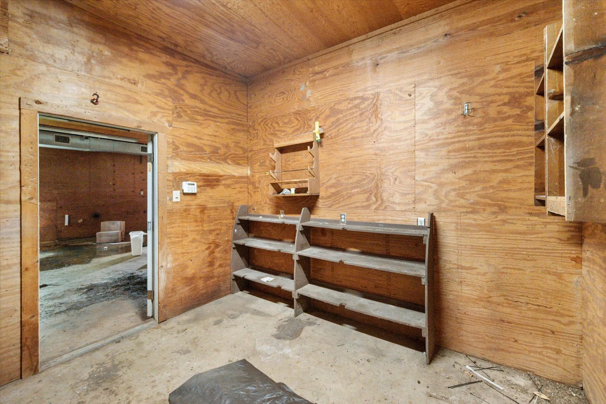 Tack Room inside barn