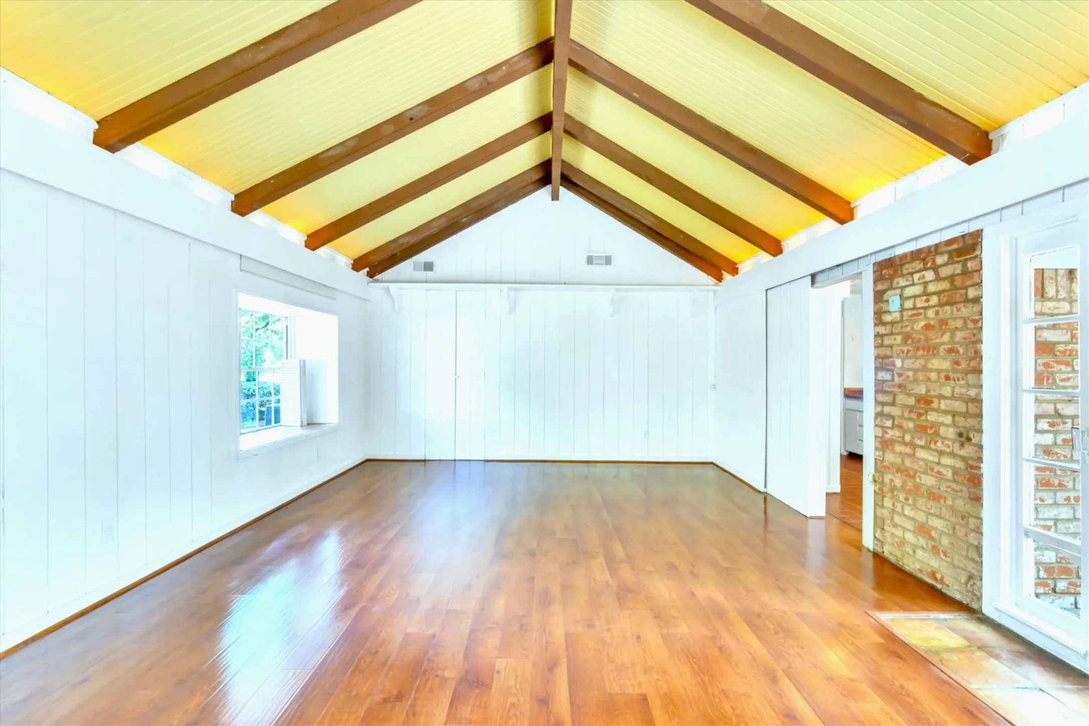 Large family room/dining room