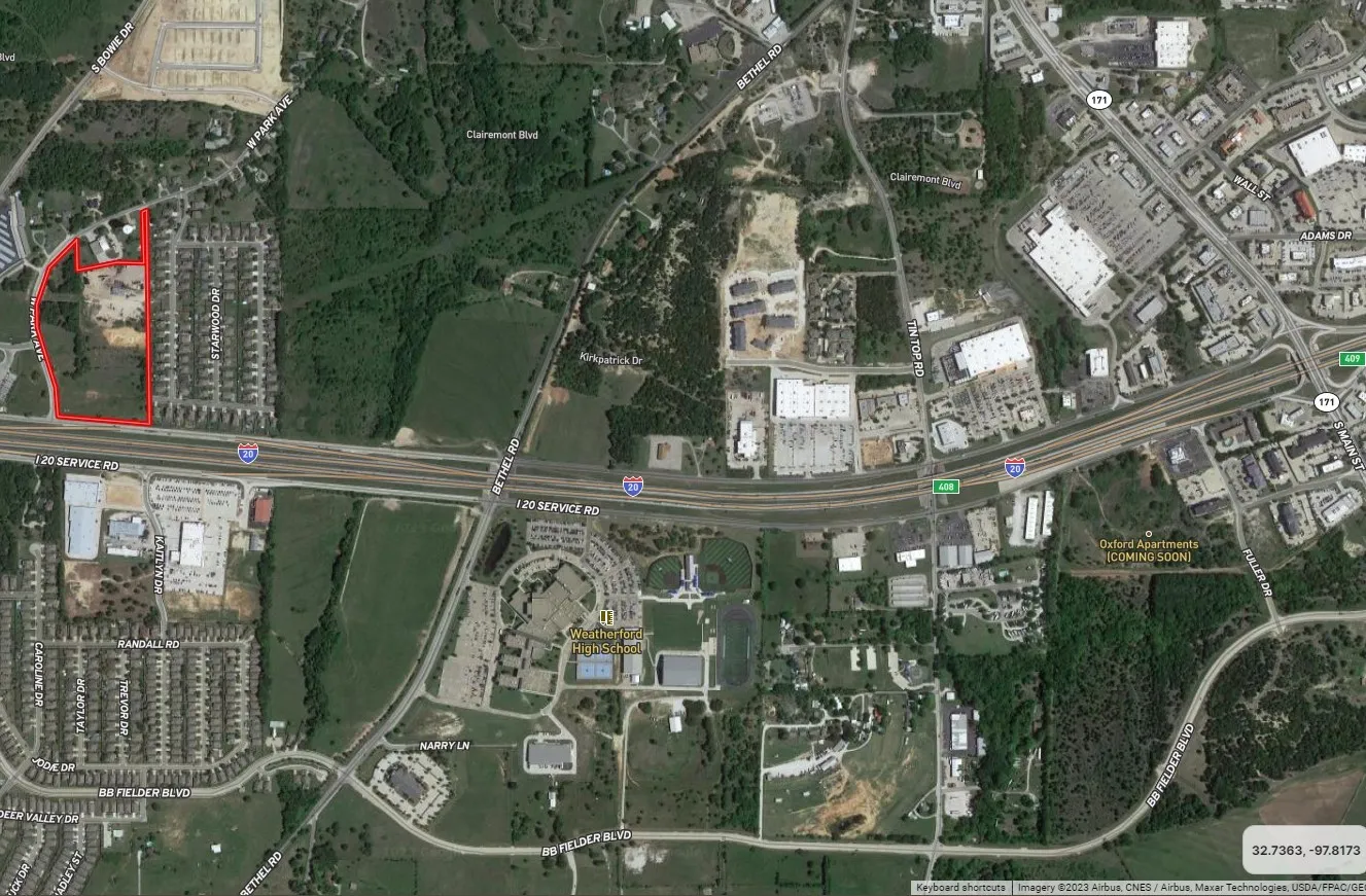 Unimproved Land For Sale in Parker County , 1015 W Park Avenue D, Weatherford, Texas 76086, 0, 0, Garage spaces, 0 Sqft, built in 0, Price $11,506,380, mls#21308547, Real Estate Agent in Weatherford, Homes For Sale in Parker county, Homes For Sale in Weatherford, Realtor in Weatherford Texas, Real Estate Brokerage Independent Realty Texas, Luminita Cordes Realtor