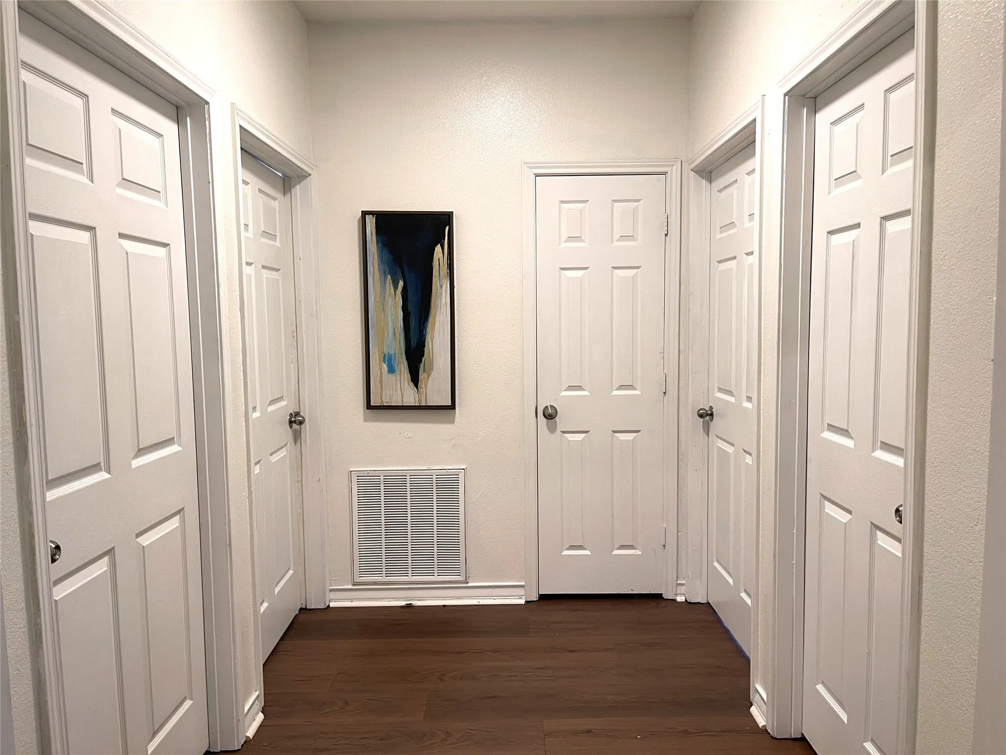 Hall way to Three Add'l Bedrooms