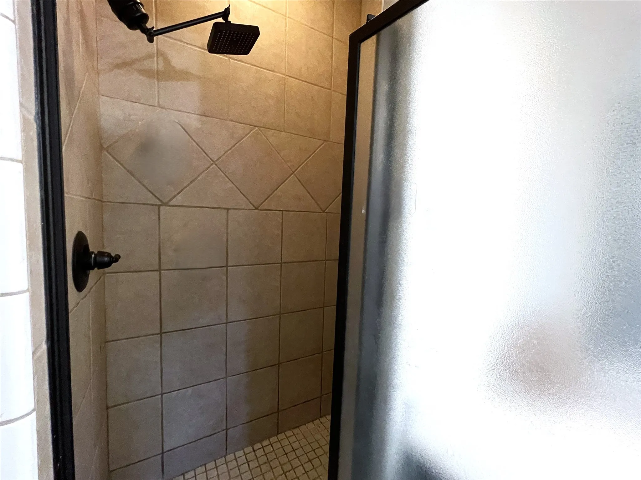 Tile shower