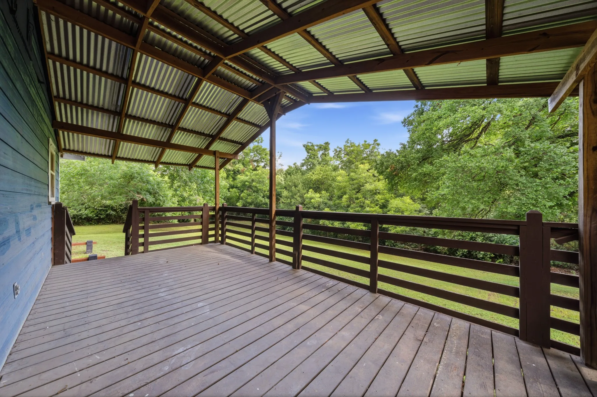 Back deck