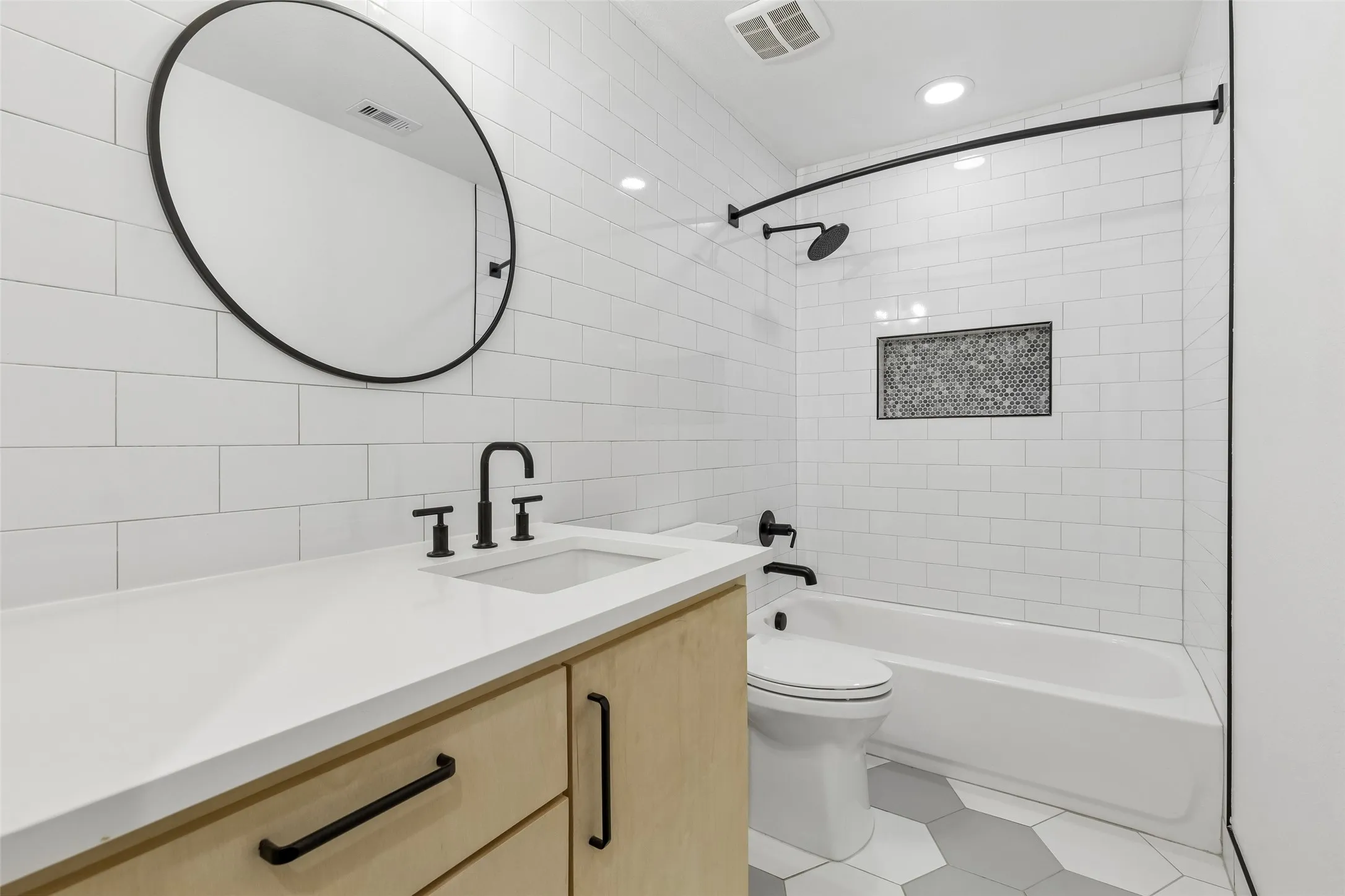 2nd level guest renovated bathroom.