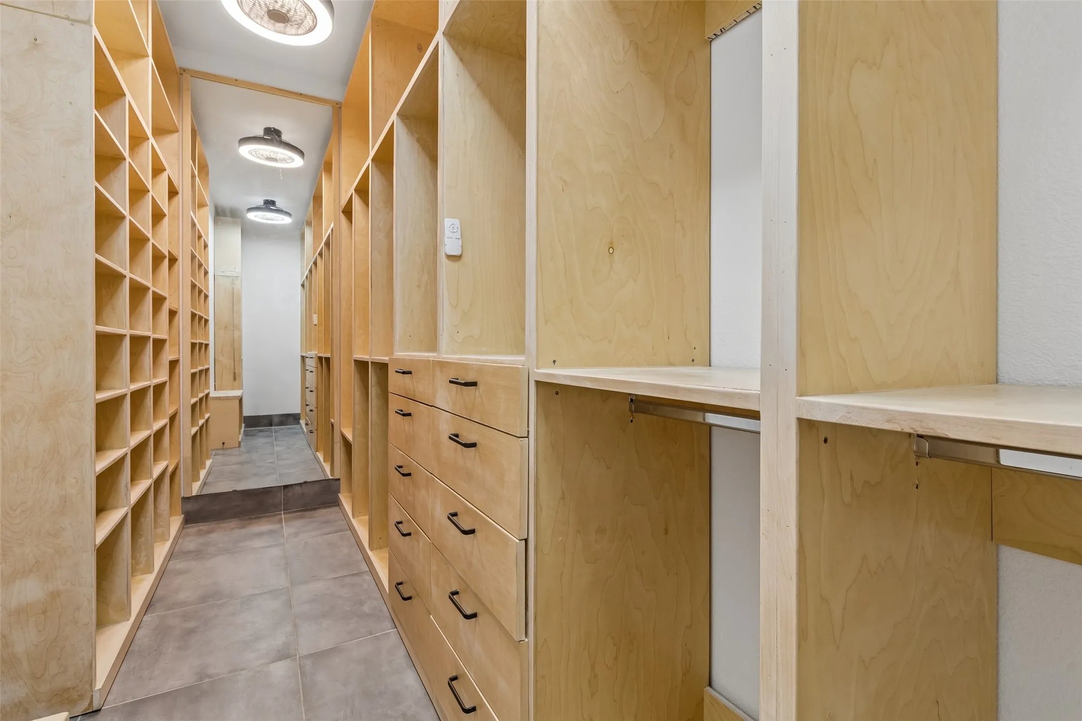 Reconfigured & renovated primary ensuite bathroom & walk in closet with custom​​‌​​​​‌​​‌‌​‌‌​​​‌‌​‌​‌​‌​​​‌​​ organization.