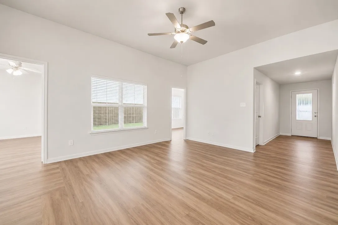 Entrance and Living Room