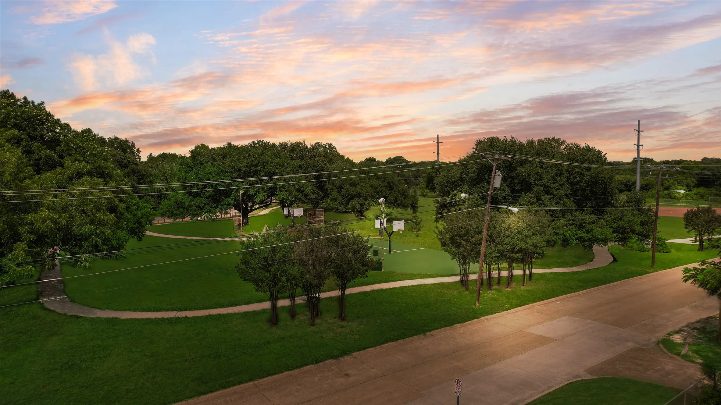 CASA LINDA PARK VIEW FROM 9034 GROVELAND DRIVE 2ND LEVEL