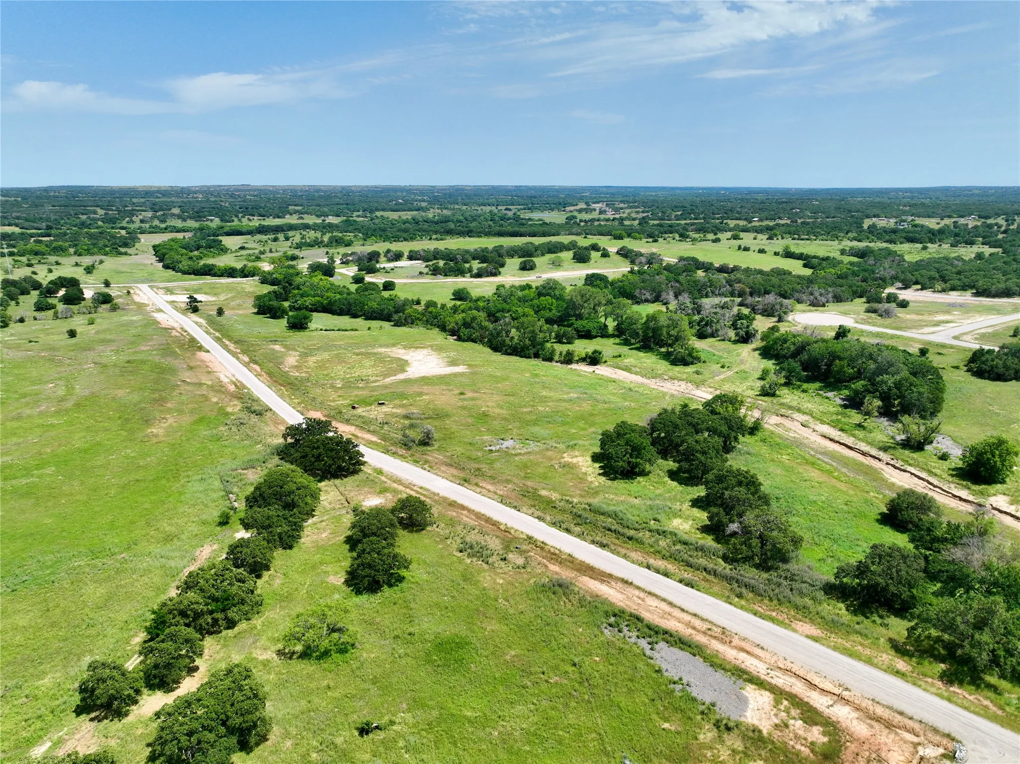 Drone / aerial view with a rural view
