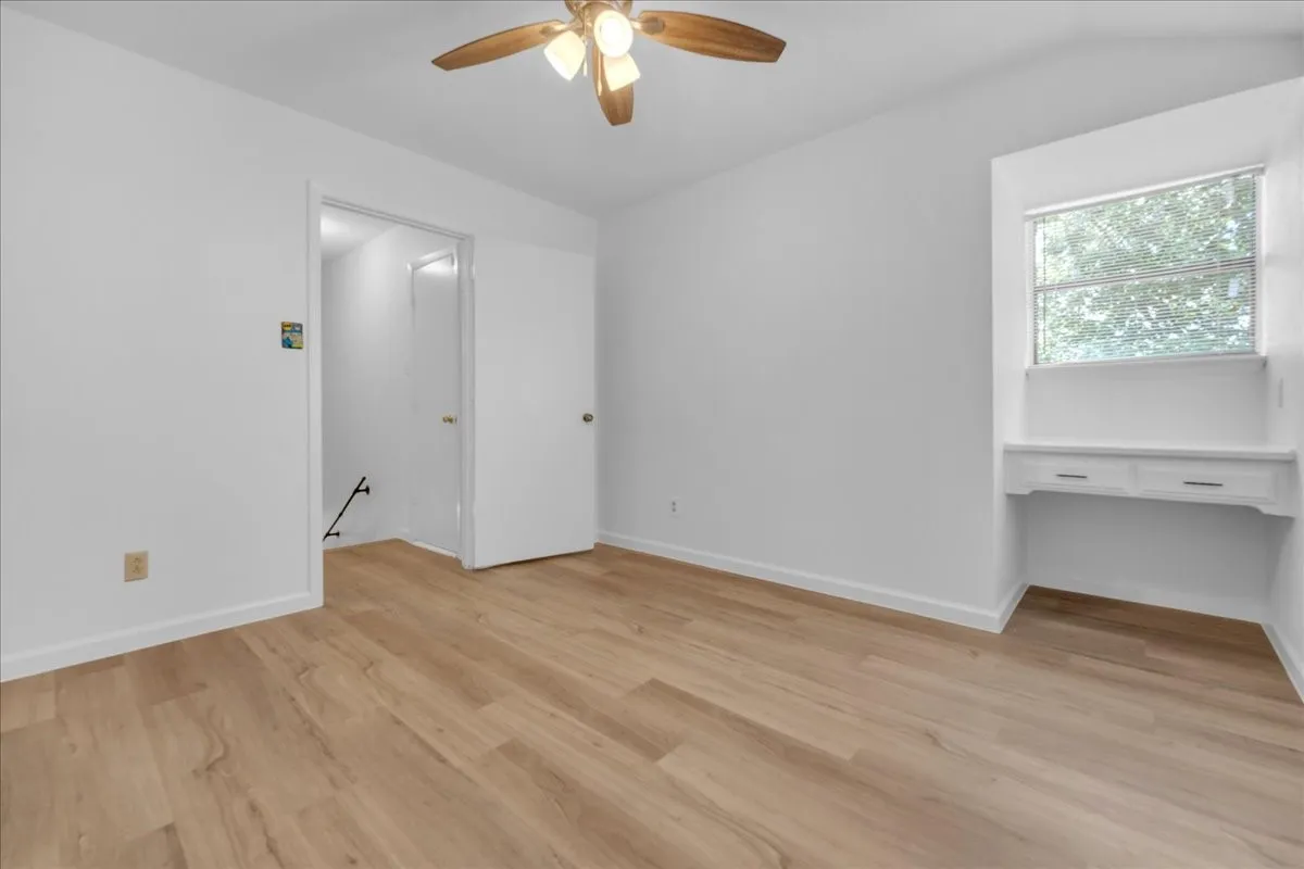 Bedroom #2 with built-in desk