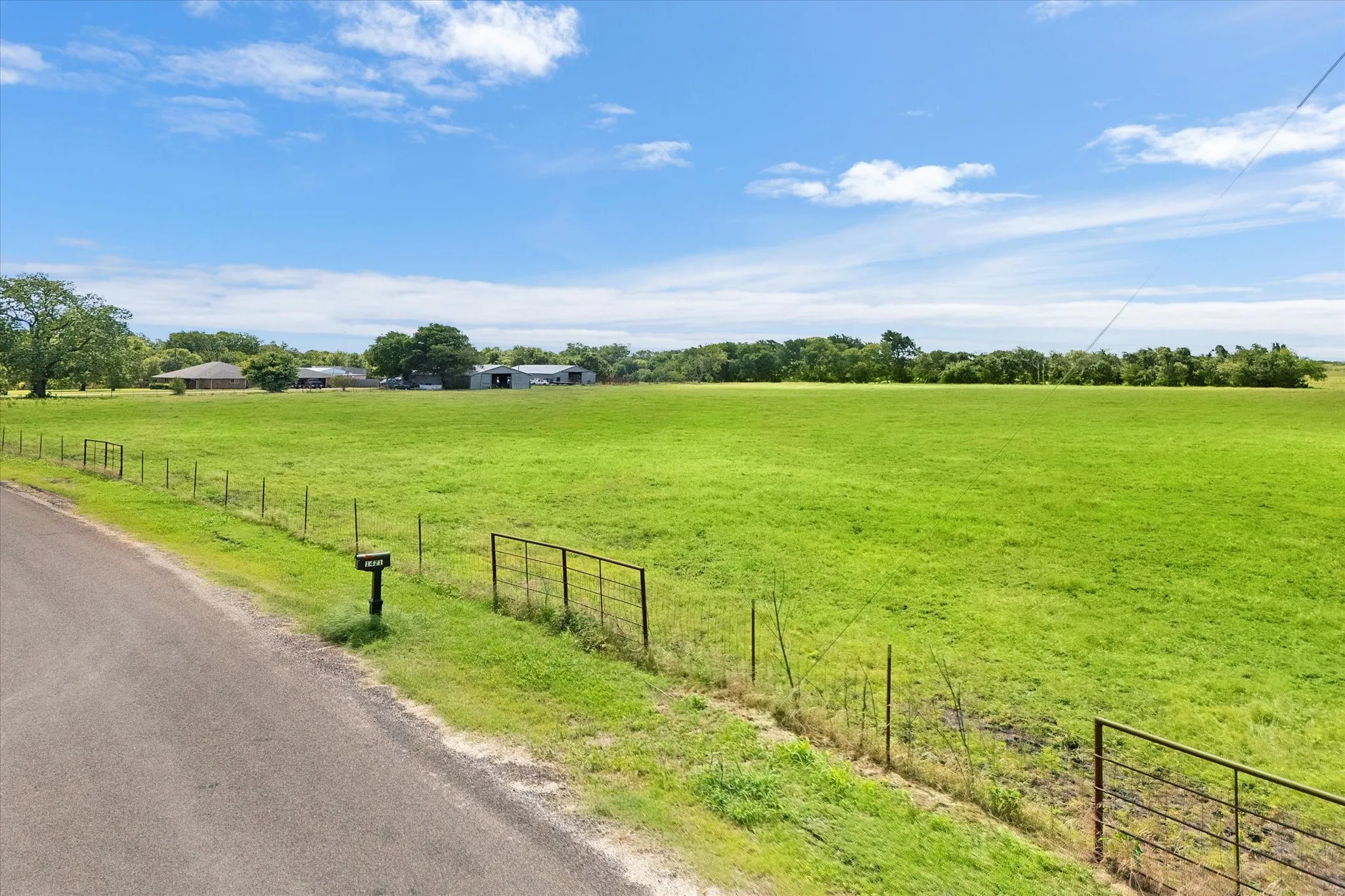 150 feet of road frontage!