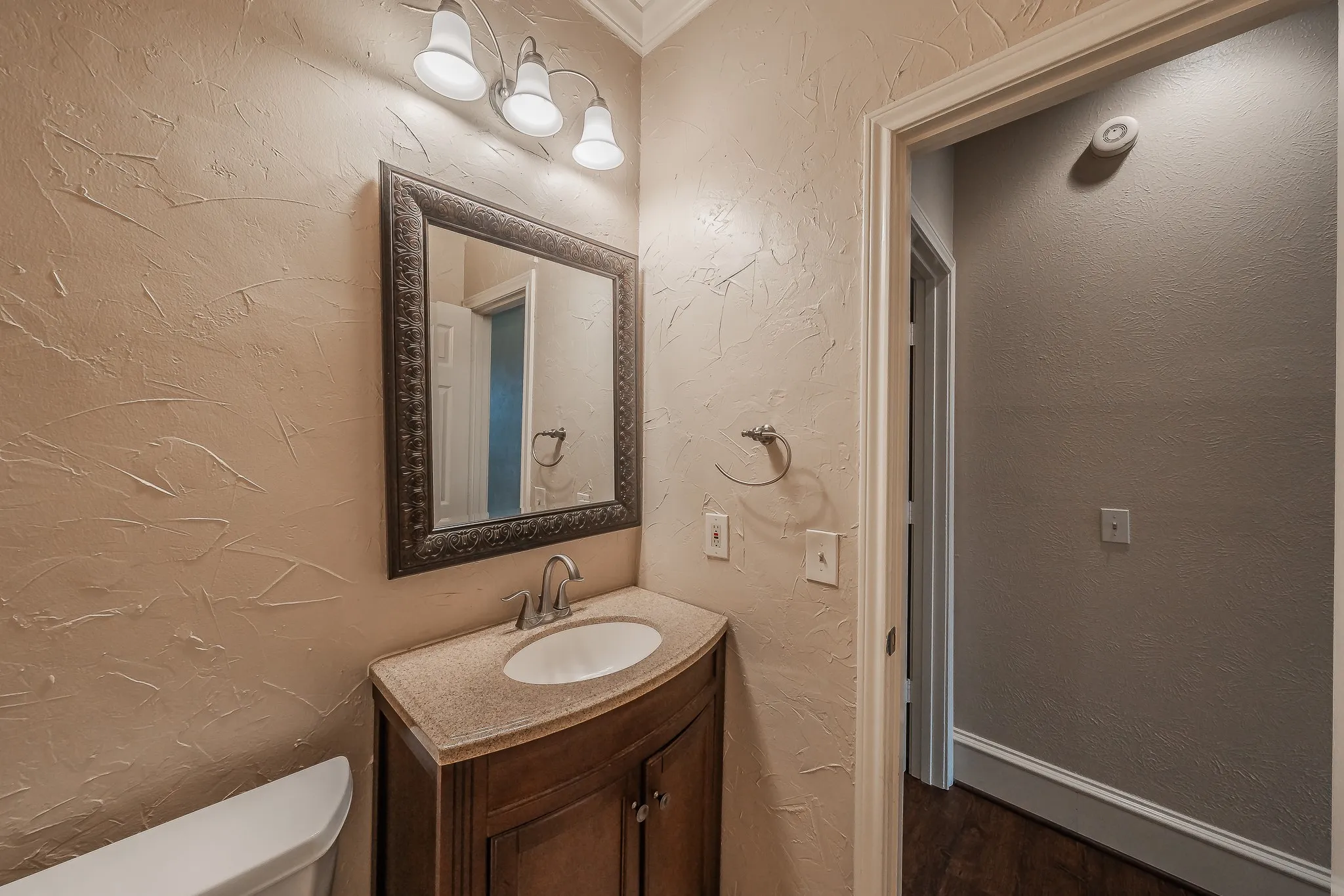 Downstairs half bath