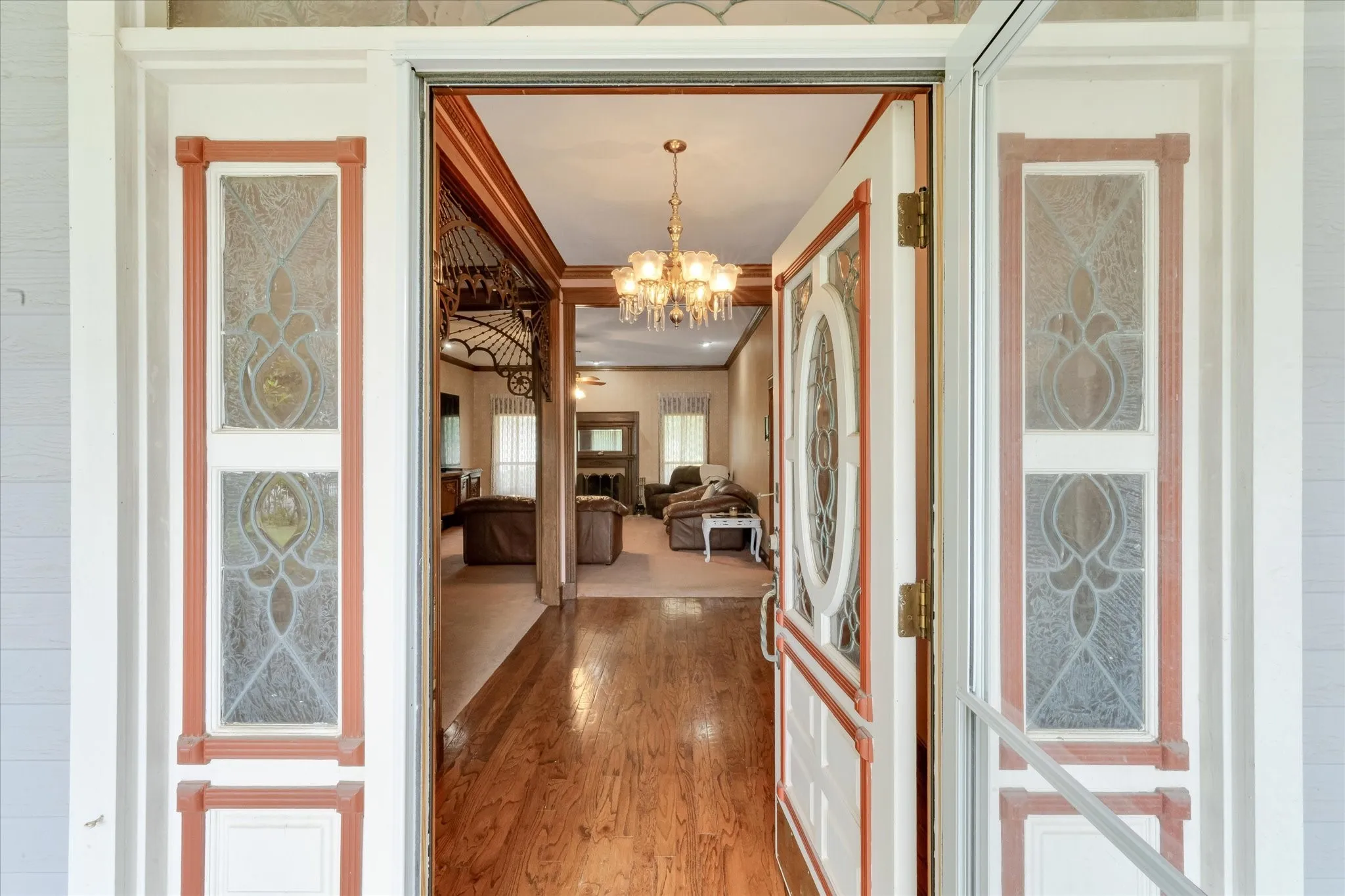 front door view