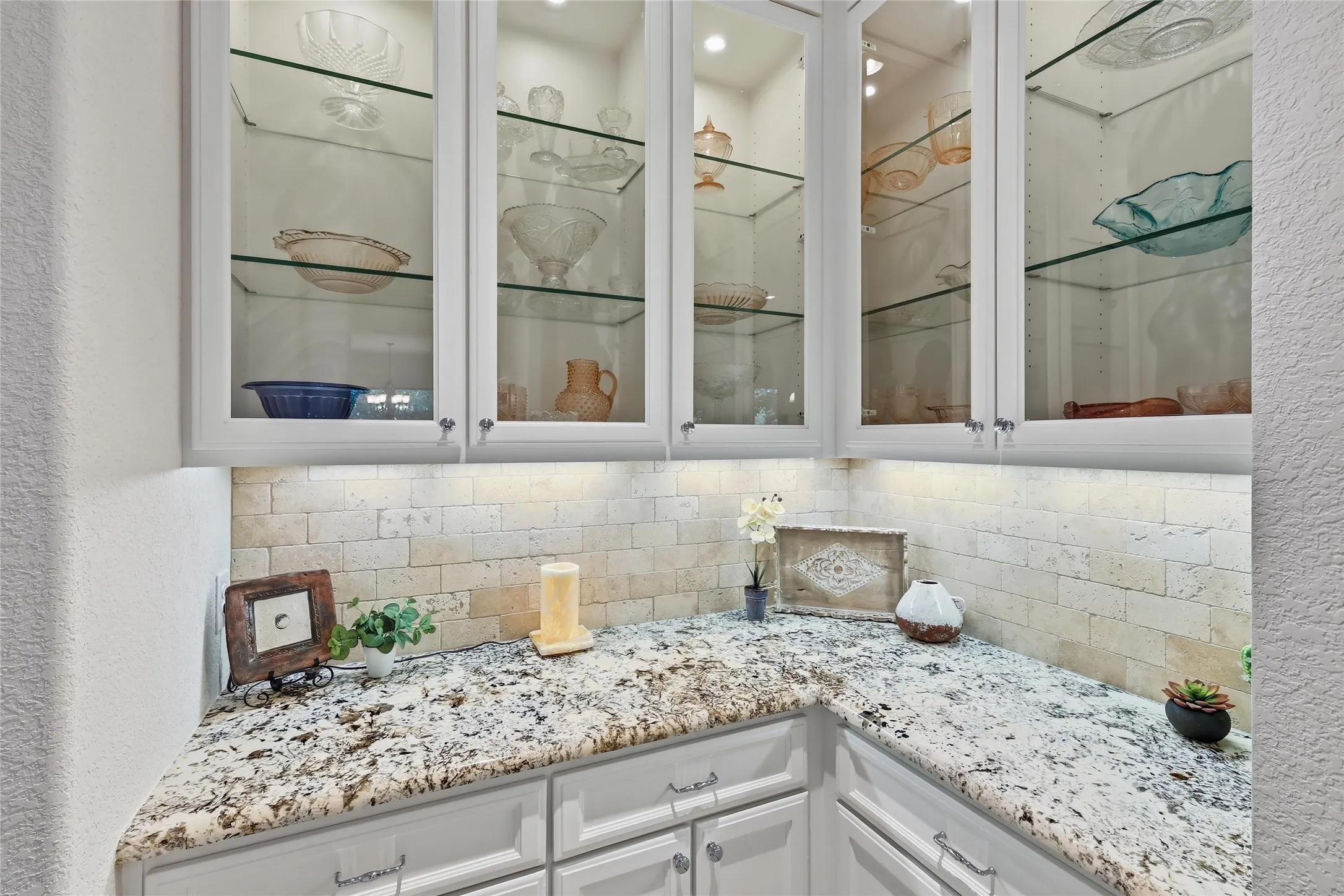 Extra storage space off the kitchen