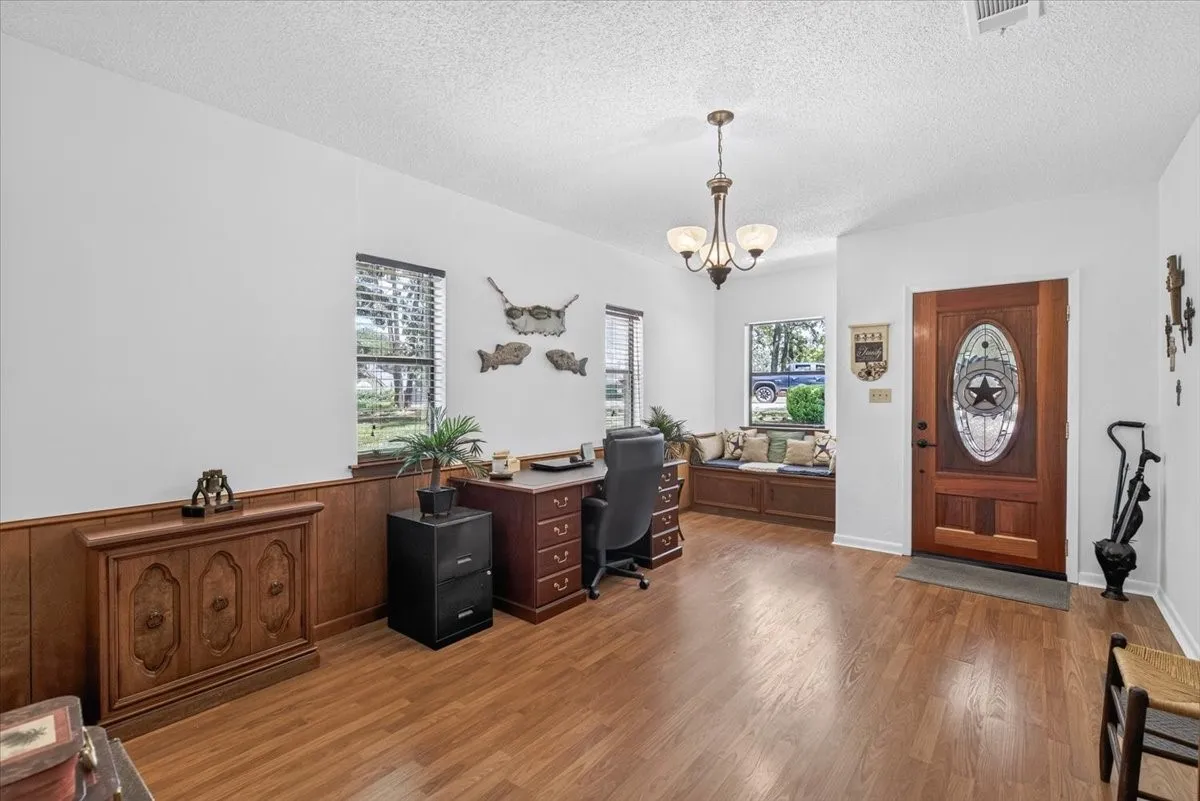 Third bedroom, flex space is currently used as an office with a separate entrance.